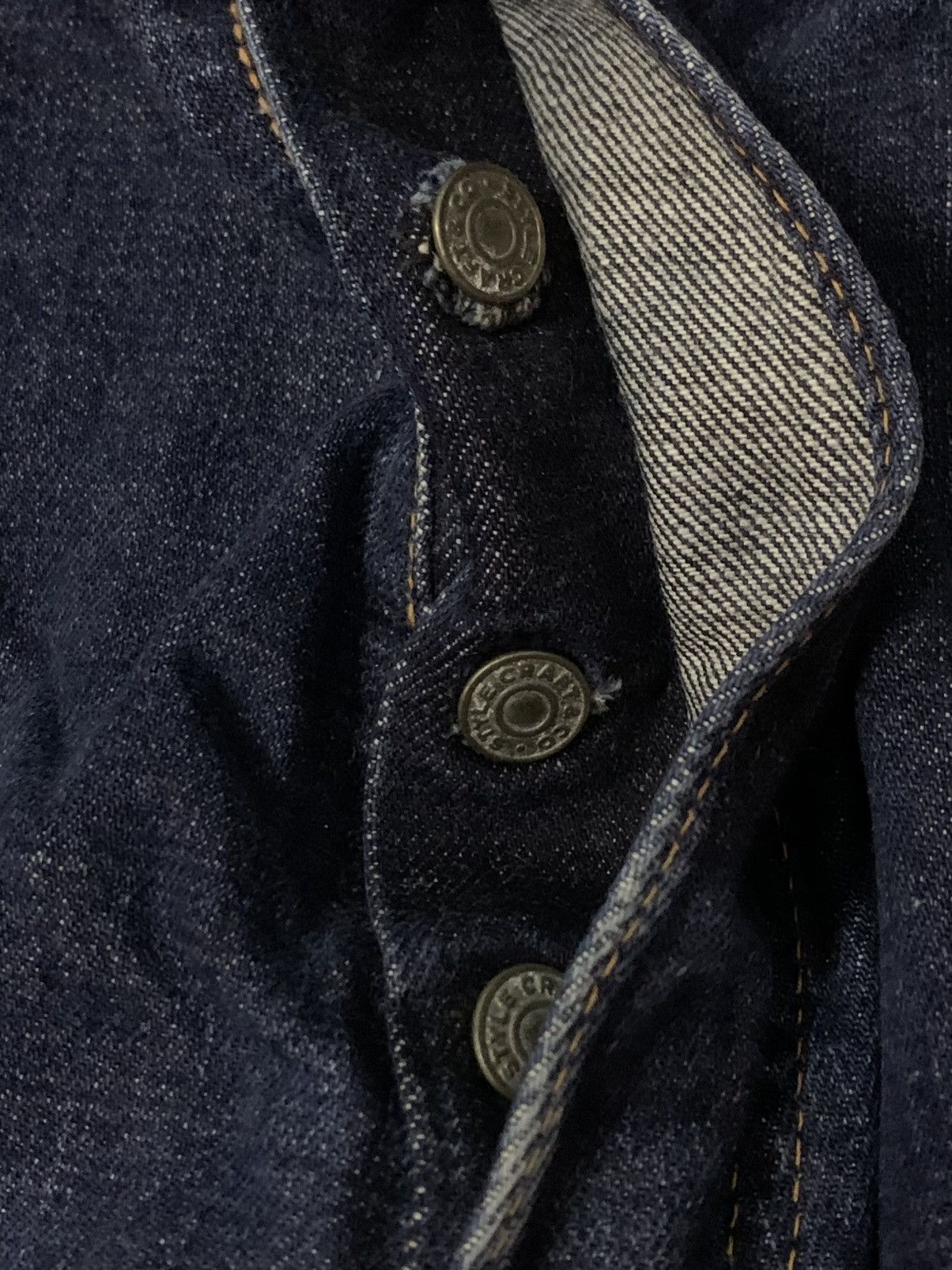 Evisu Evisu Big Logo Selvedge Denim Jeans Size US 35 - 4 Thumbnail