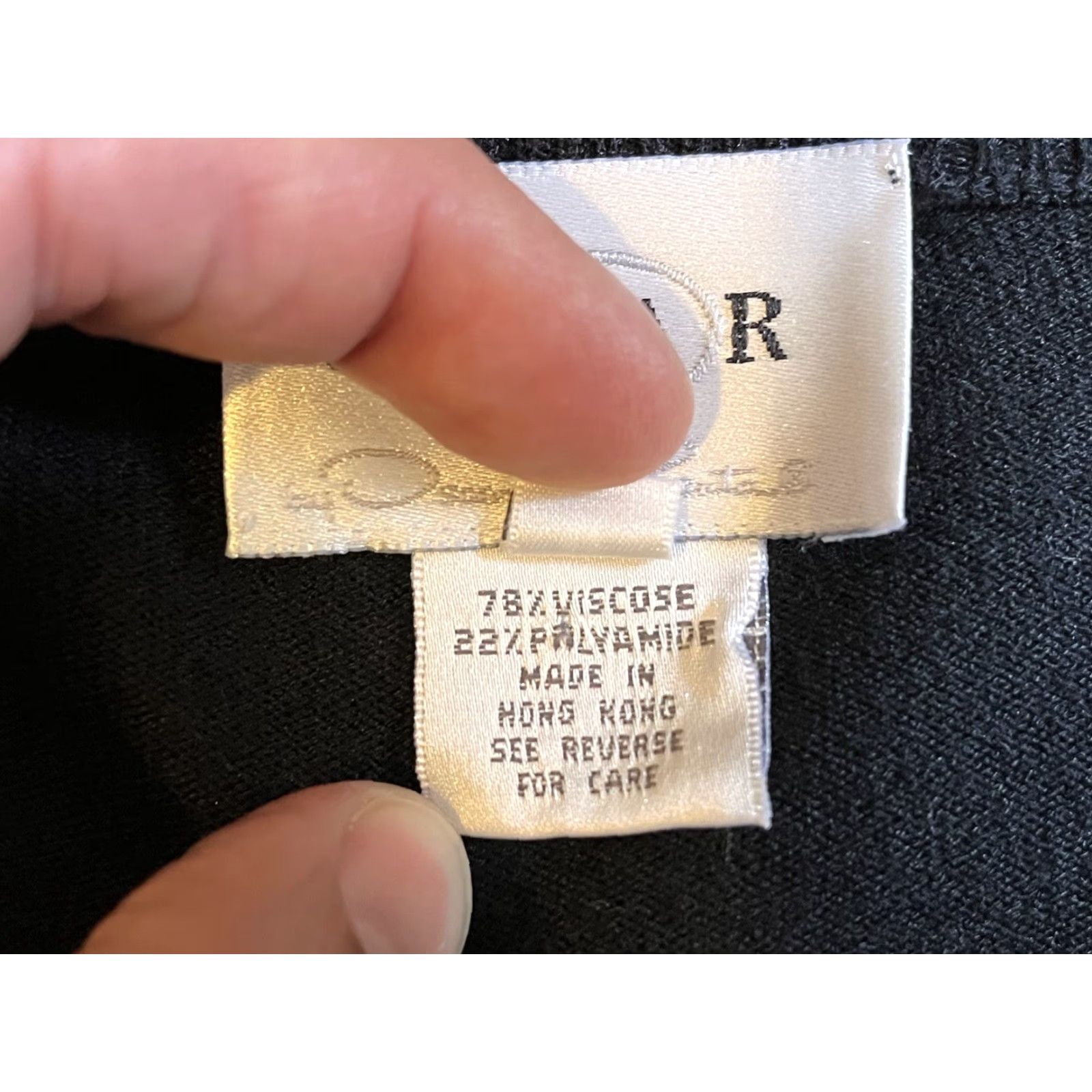 Oscar De La Renta VINTAGE Oscar de la Renta Cardigan Sweater Women’s Medium Black Size M / US 6-8 / IT 42-44 - 5 Thumbnail