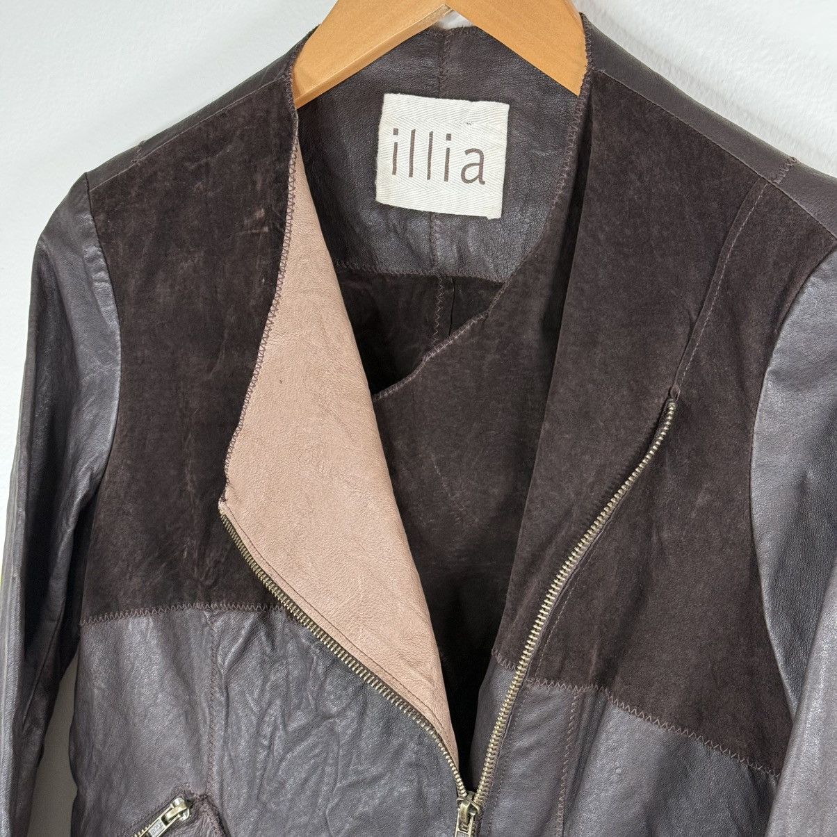 Vintage Illia Brown Leather & Suede Moto Jacket Women’s Size 4 Size S / US 4 / IT 40 - 10 Thumbnail