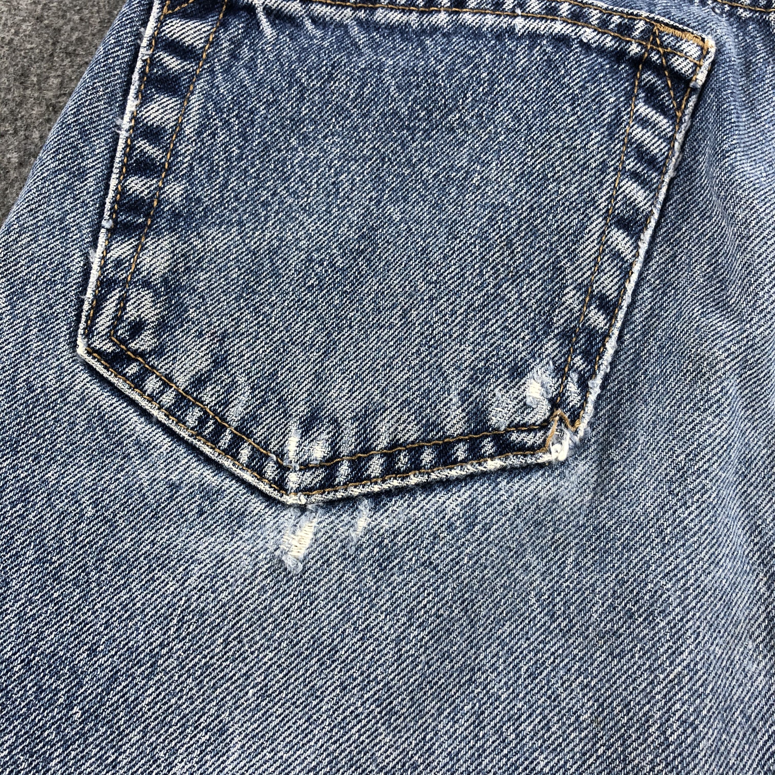 Levi's Vintage Blue Wash Levis Jeans-J1695 Size US 34 / EU 50 - 9 Thumbnail