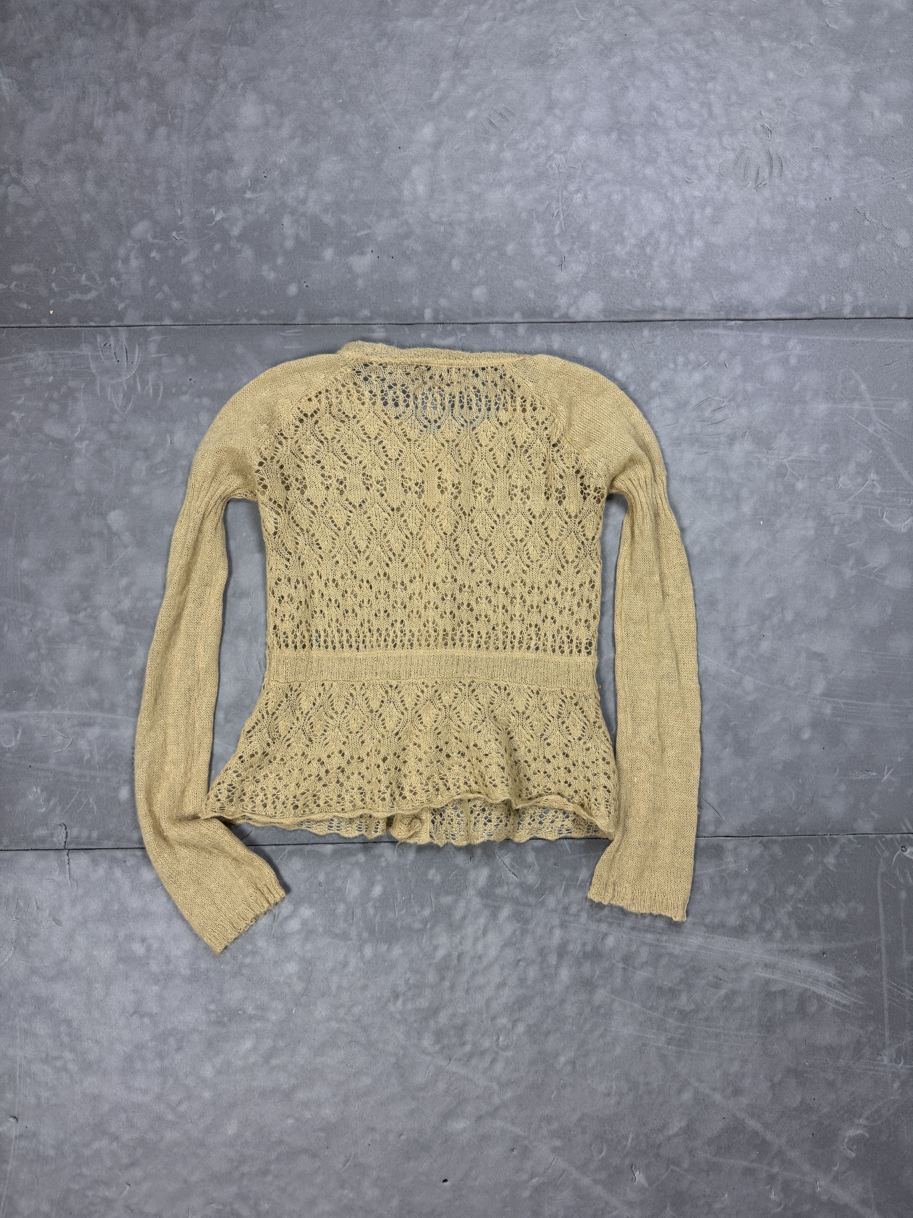 Vintage Vintage Saint Tropez Cashmere Cardigan Sweater (S/M) Size M / US 6-8 / IT 42-44 - 2 Thumbnail
