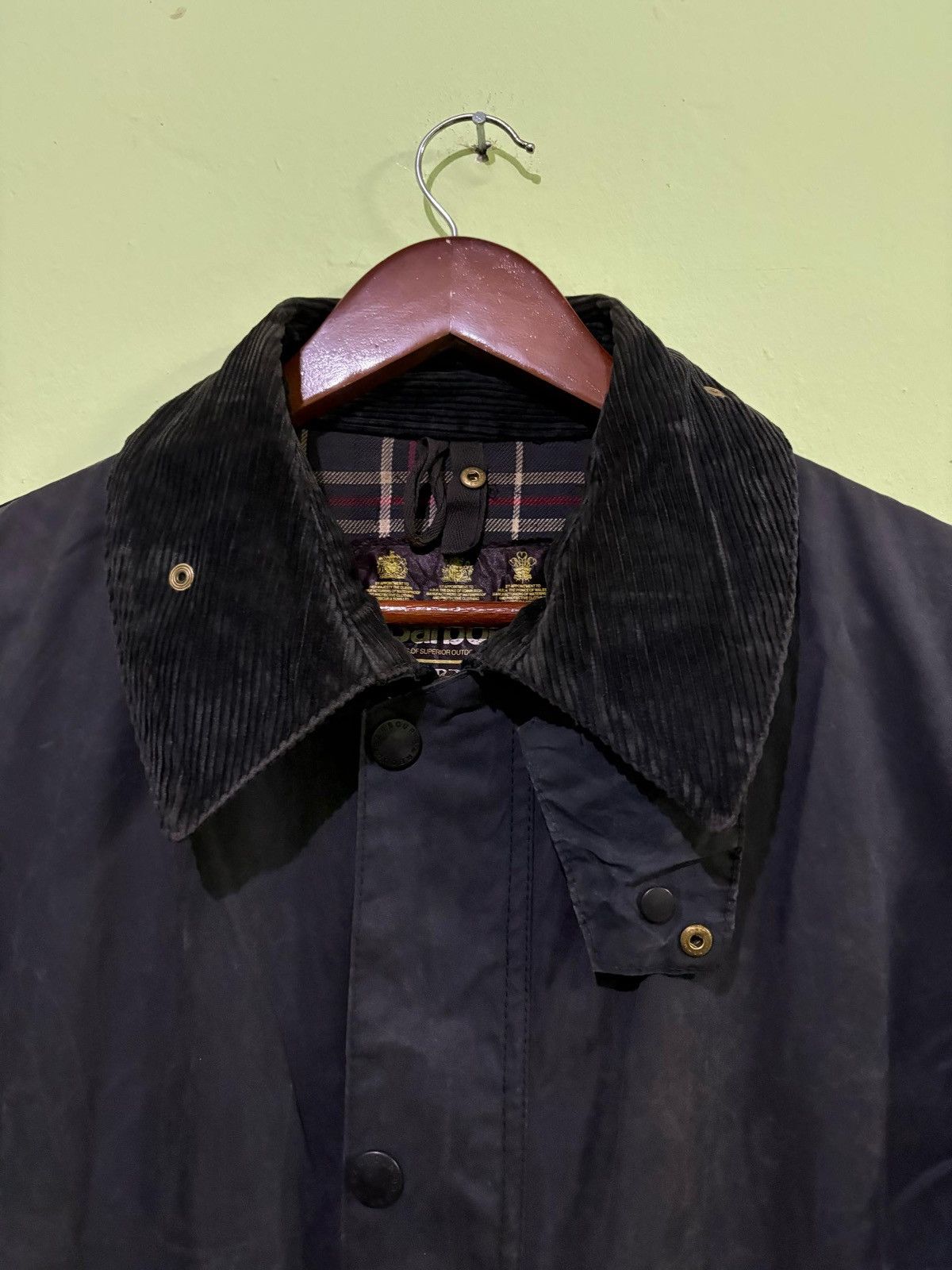 Barbour VTG90 Barbour Windbreaker Jacket Barbour Tartan Design Size US M / EU 48-50 / 2 - 15 Thumbnail