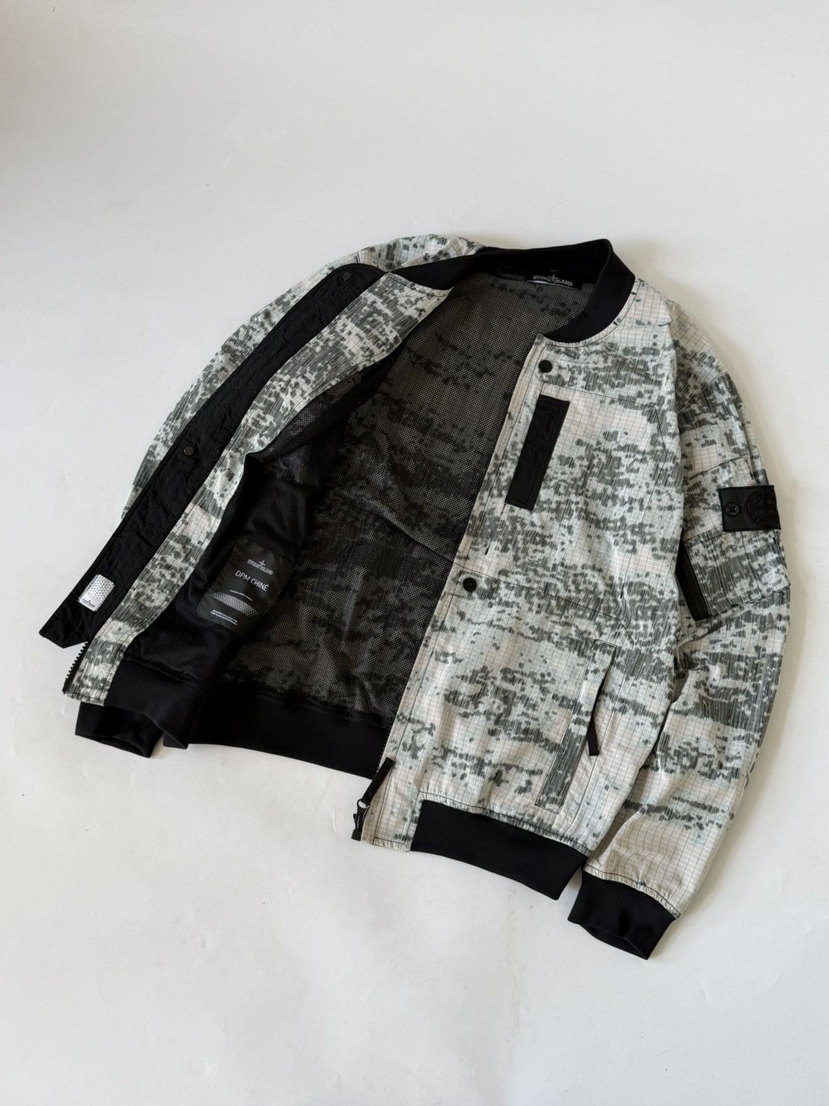 Stone Island Stone Island Shadow Project DPM Marl Zip Bomber Jacket Size US M / EU 48-50 / 2 - 9 Thumbnail