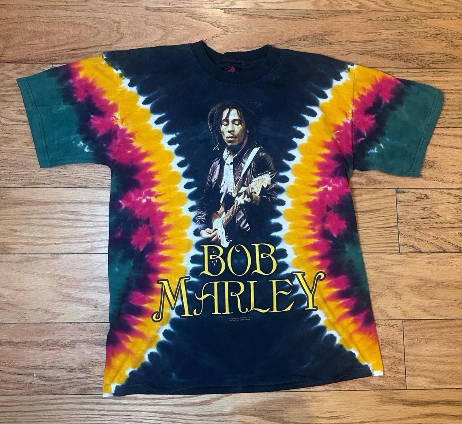 Zion Rootswear Vintage Bob Marley 2003 Reggae Tie-Dye Zion T-Shirt Adult M Size US M / EU 48-50 / 2 - 1 Thumbnail
