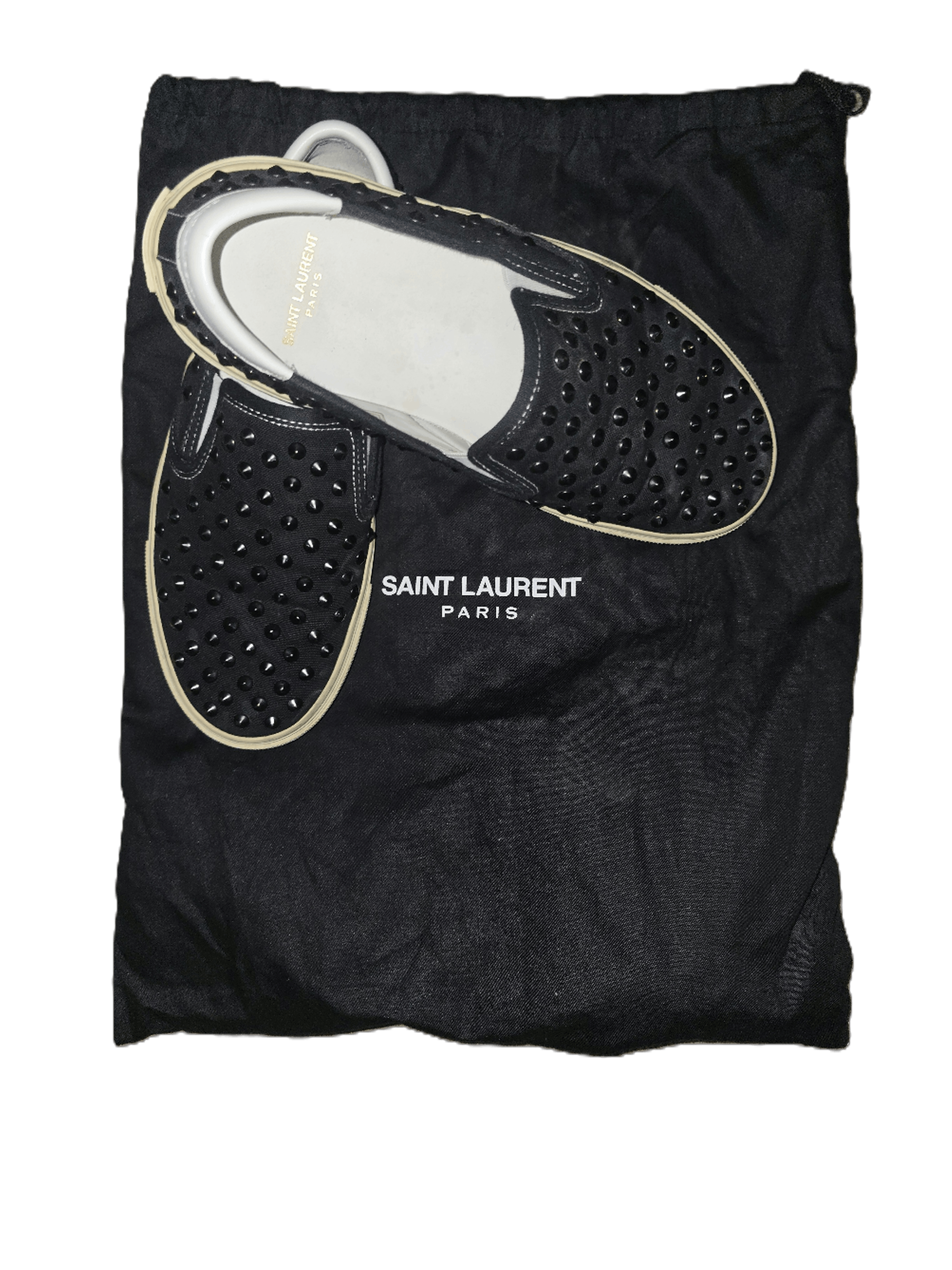 Saint Laurent Paris Saint Laurent Paris SS16 Studded Slip On's Size US 6.5 / EU 39-40 - 1 Thumbnail