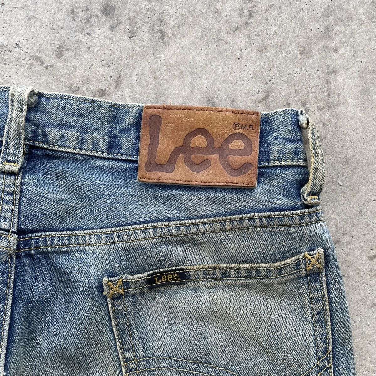Japanese Brand Vintage Japan Lee Rusty Faded Distressed Jeans Denim Pants Size US 30 / EU 46 - 10 Thumbnail