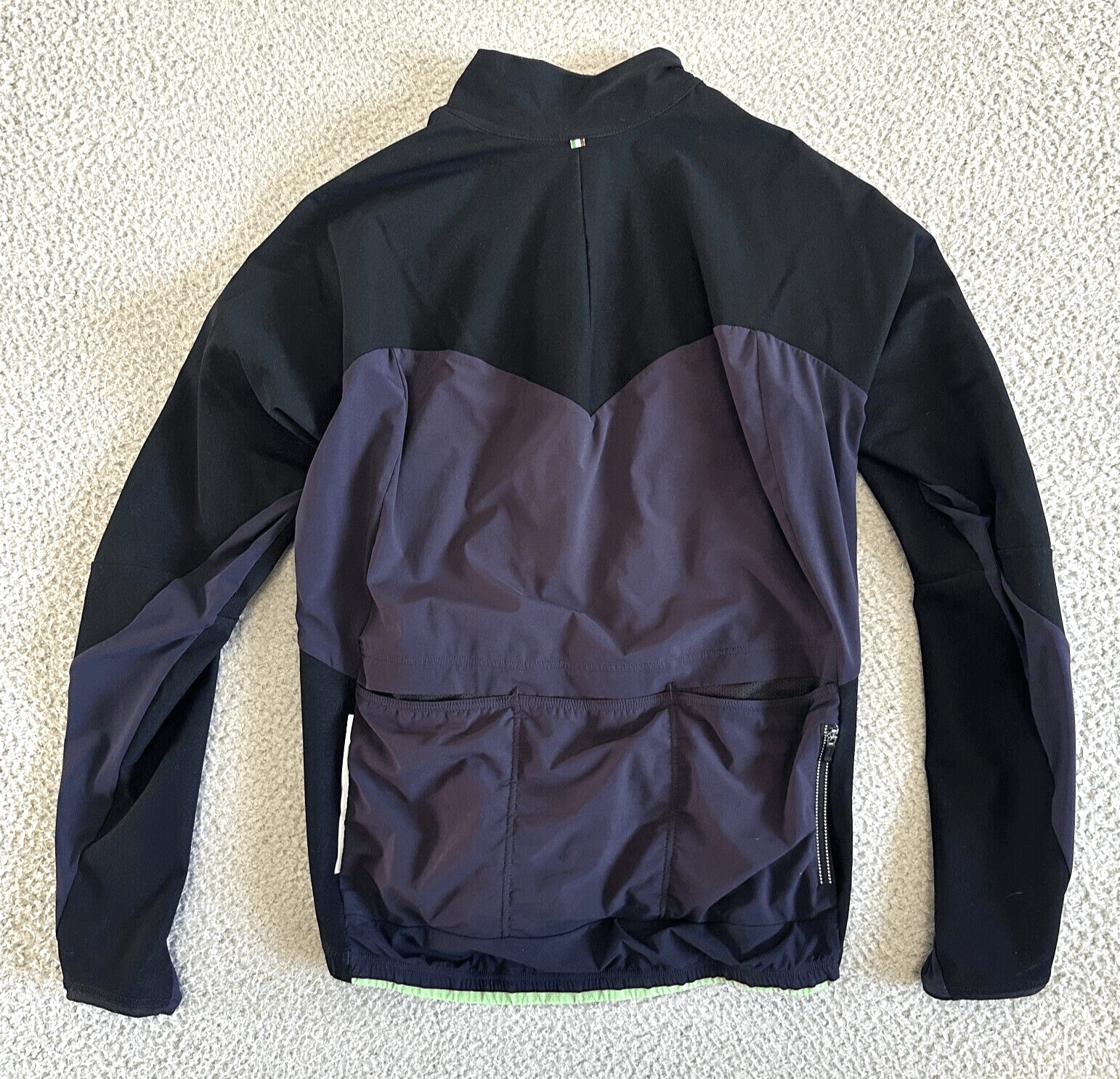 Vintage Q36.5 Cycling Jacket Black Zip Up Reflective Bl Size US M / EU 48-50 / 2 - 2 Thumbnail