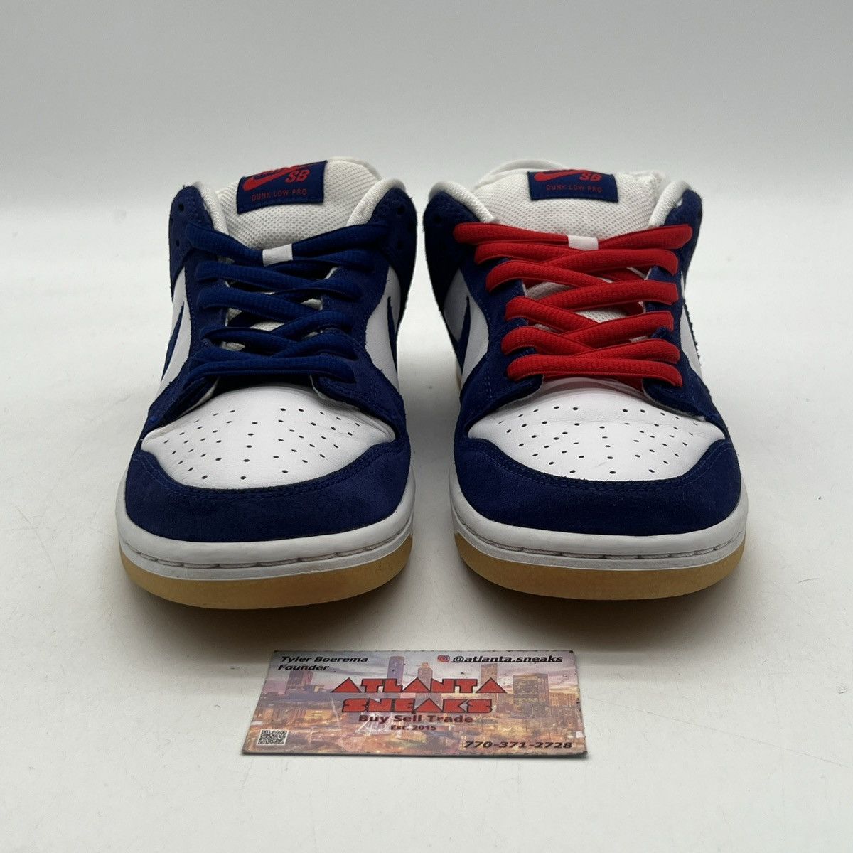 Nike Nike dunk low sb Los Angeles dodgers Size US 8 / EU 41 - 2 Thumbnail