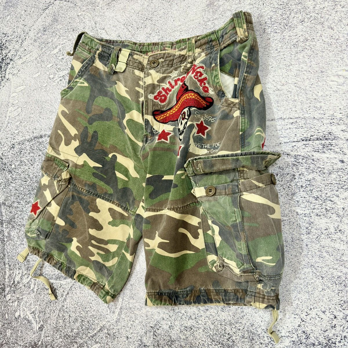Designer × Japanese Brand Shiroi Neko Designer’s Cargo Shorts 32 size Size US 32 / EU 48 - 11 Thumbnail
