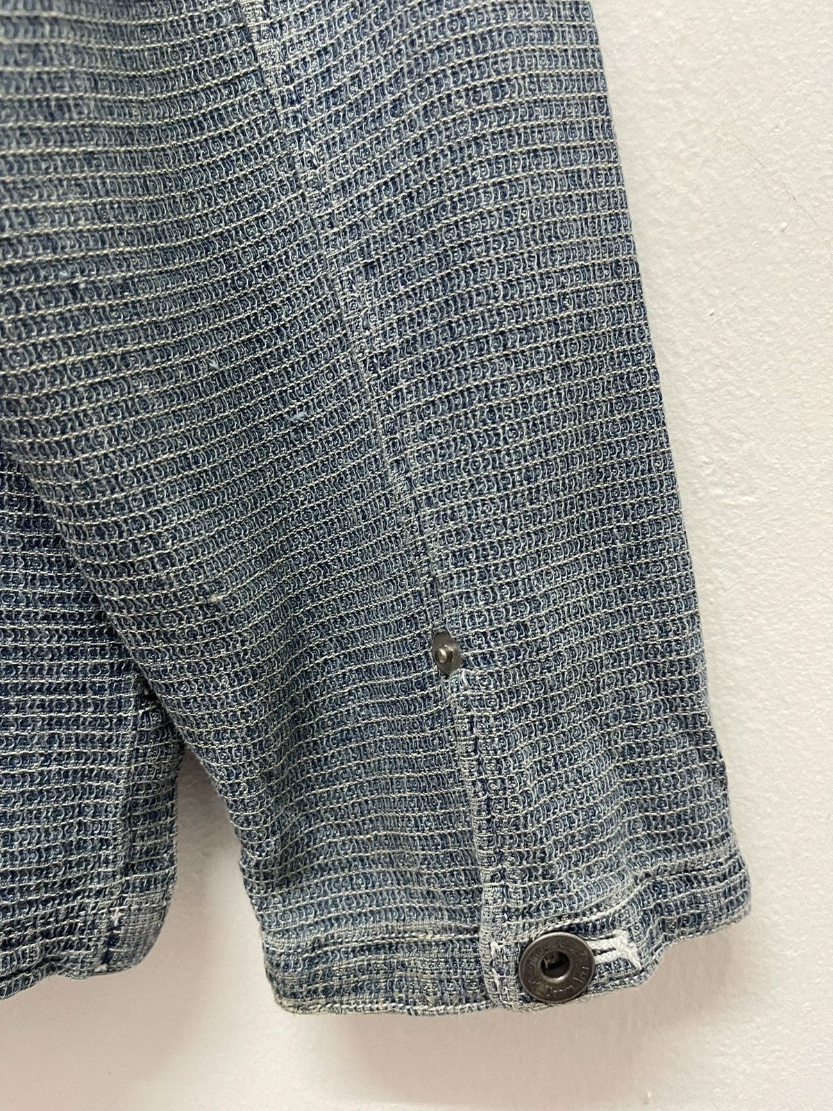 Indigo × Japanese Brand × Vintage Vintage Organic Dyed Indigo Kearney House Size US L / EU 52-54 / 3 - 4 Thumbnail