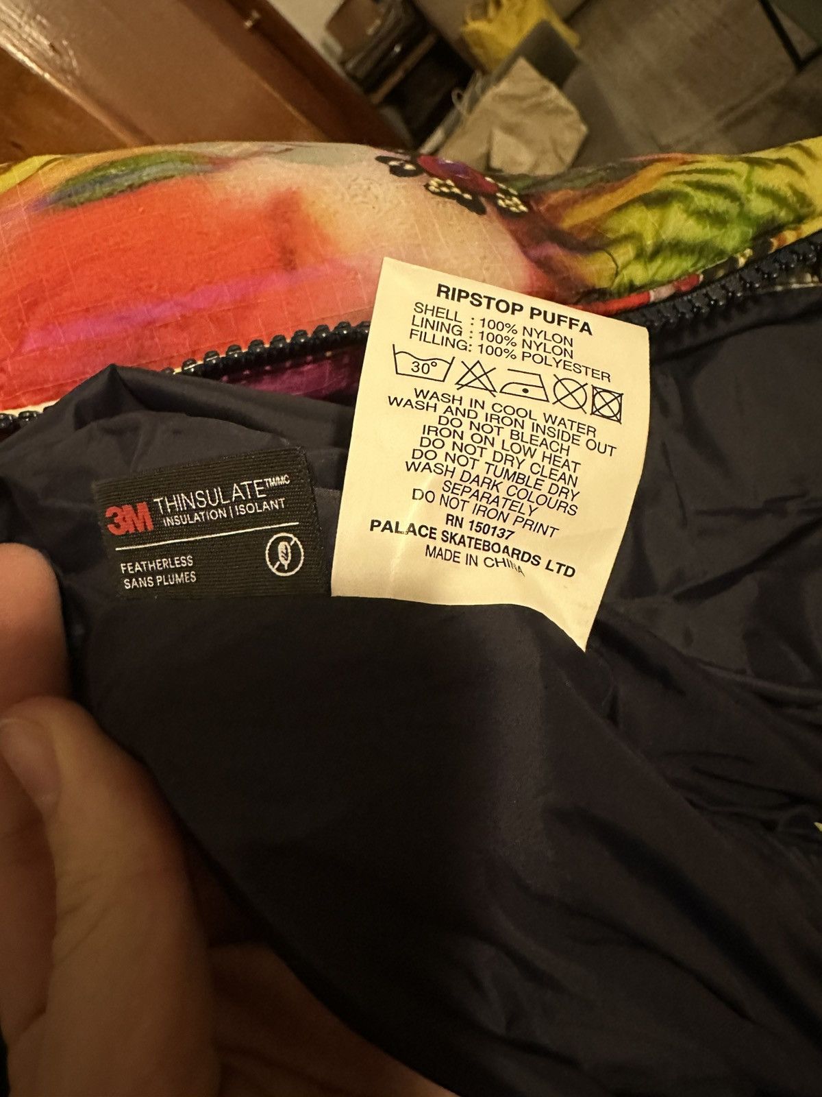 Palace Palace Ripstop Puffa Chila Size US L / EU 52-54 / 3 - 7 Thumbnail