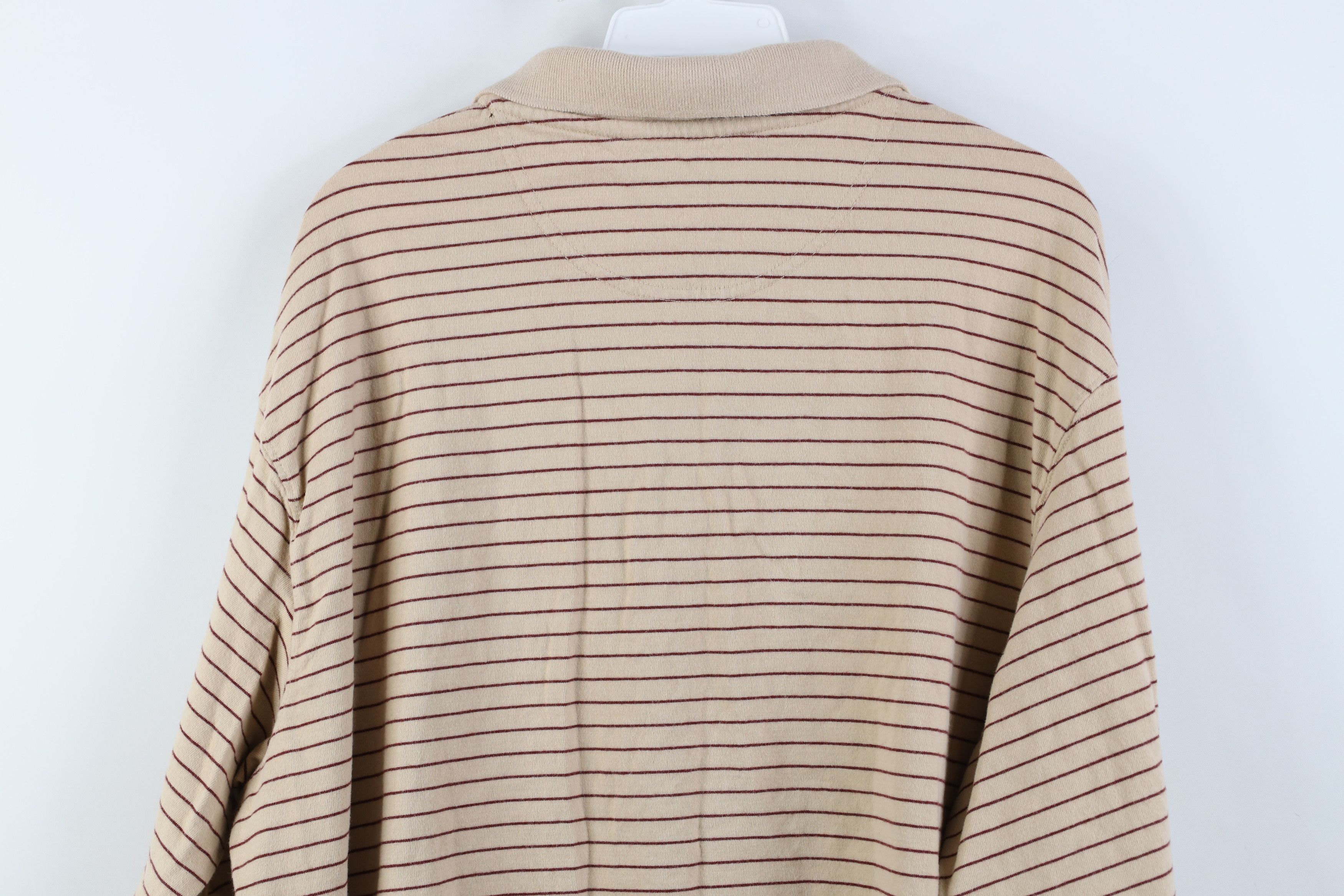 Vintage Vintage 90s Y2K Streetwear Long Sleeve Rugby Polo Shirt Size US XXL / EU 58 / 5 - 11 Thumbnail