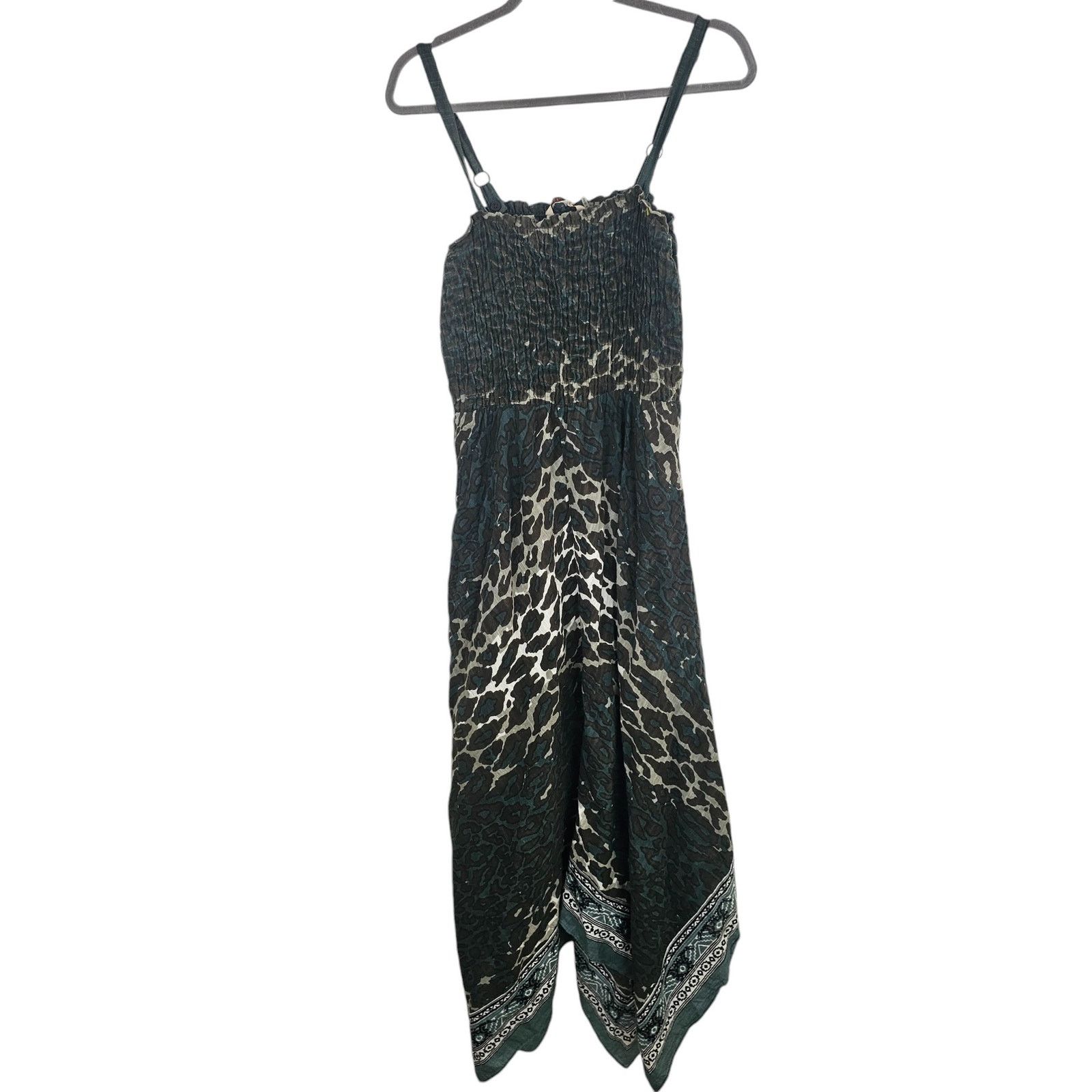 Soft Surroundings Soft Surroundings Womens Handkerchief Hem Maxi Dress Size M Size M / US 6-8 / IT 42-44 - 1 Thumbnail