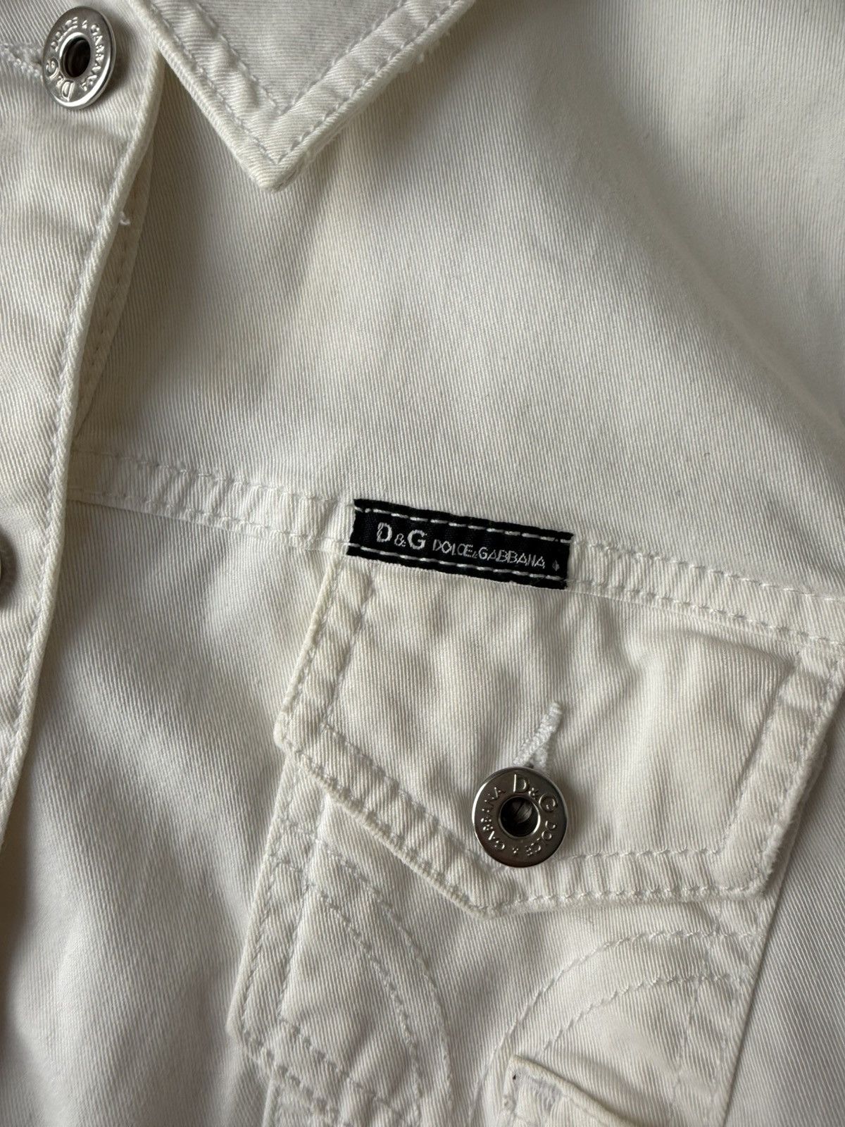 Dolce & Gabbana Dolce and Gabanna Denim Jacket Vintage Size L / US 10 / IT 46 - 3 Thumbnail