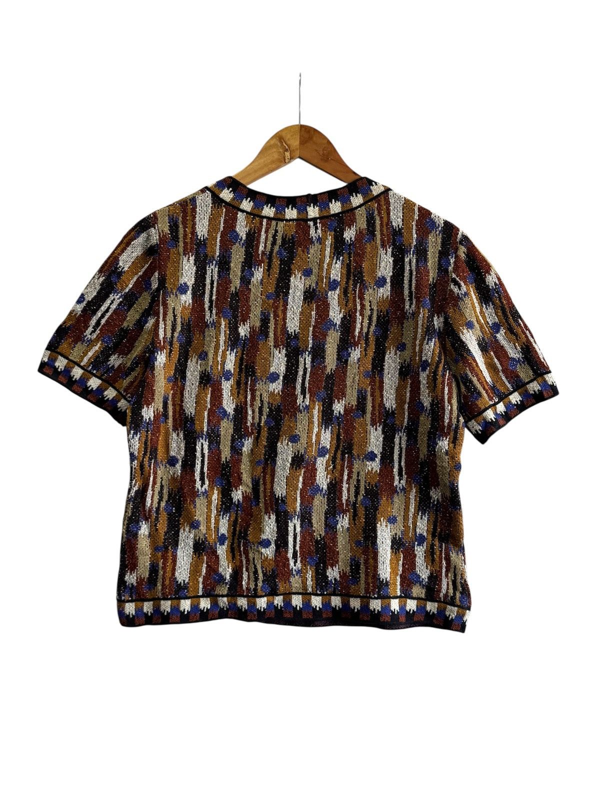 Missoni Vintage Missoni Abstract Knit Top – Fast Deal Size M / US 6-8 / IT 42-44 - 2 Thumbnail