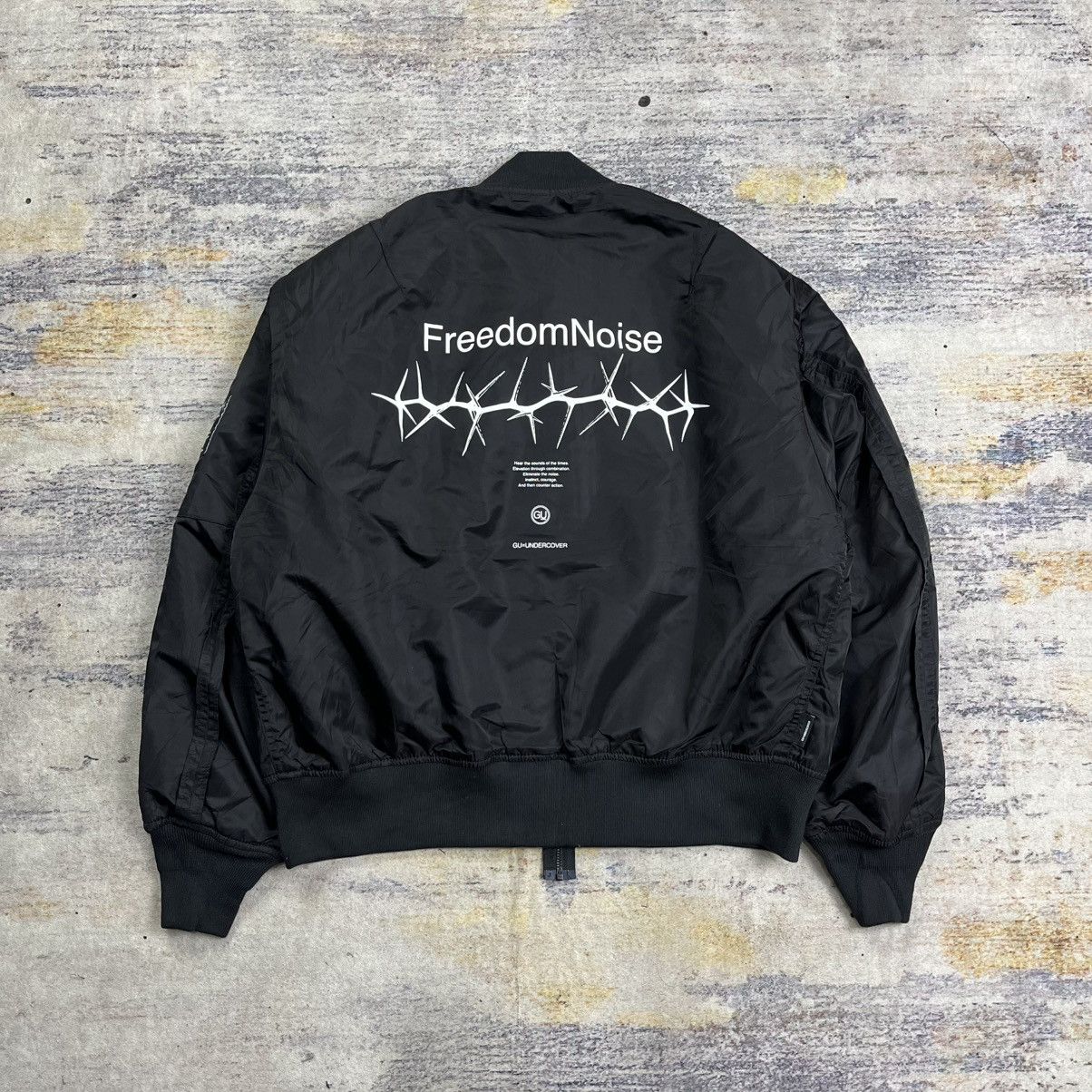 Japanese Brand × Undercover Undercover “Freedom Noise” GU Bomber