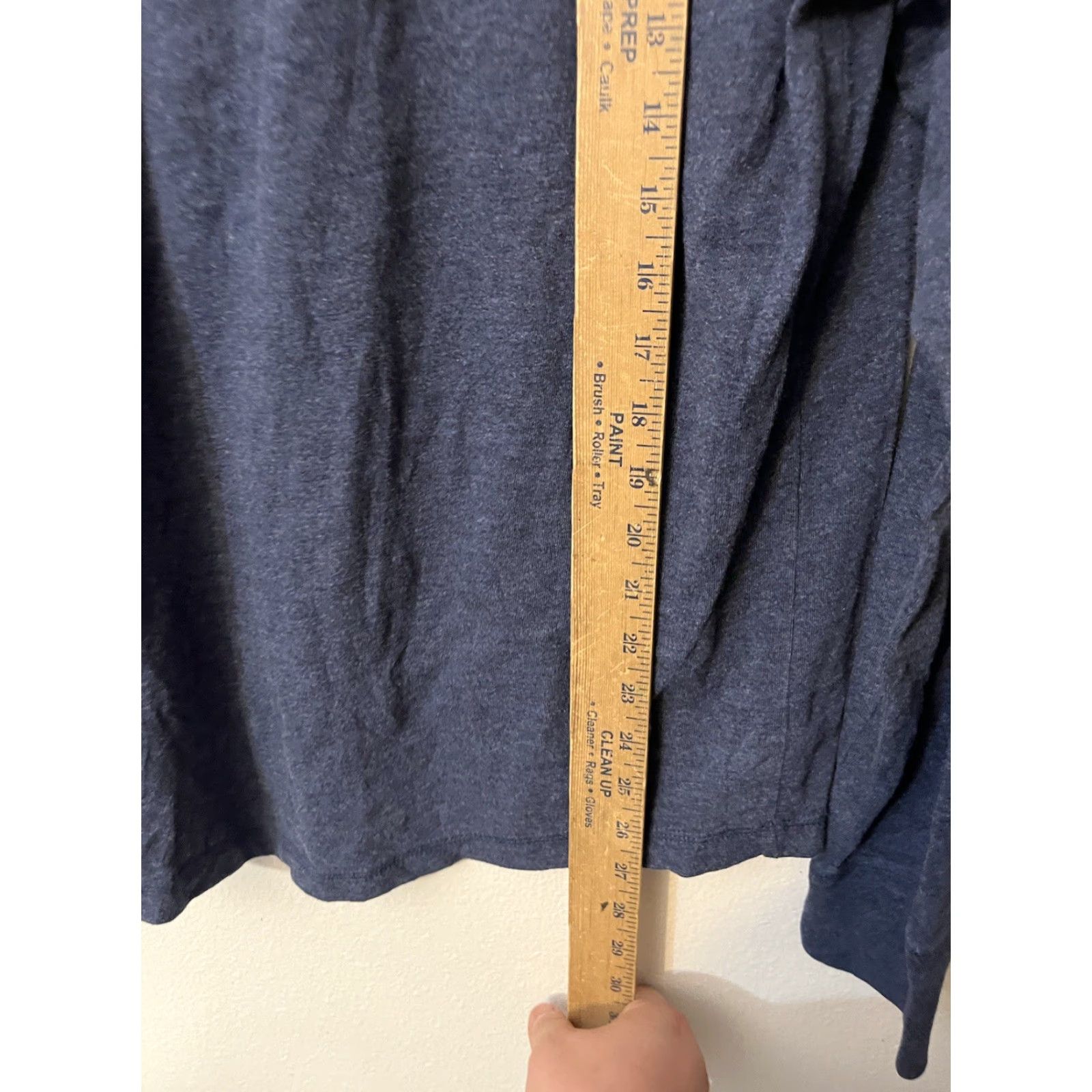 Gap VINTAGE Gap Henley Shirt Mens Large Charcoal Navy Blue Pullover Crew Neck Long Sleeve L Size US L / EU 52-54 / 3 - 4 Thumbnail
