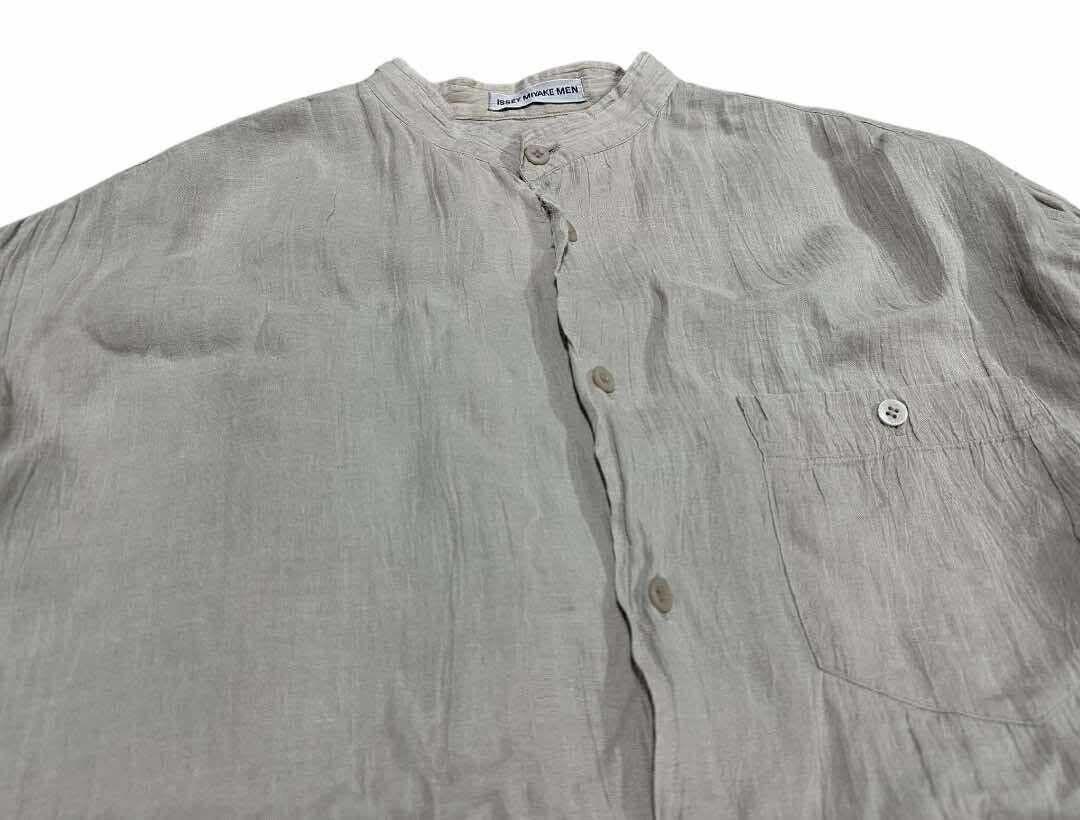 Issey Miyake 🔥Archived Vintage Issey Miyake Men Pleated Shirt Long Sleeve Size US XL / EU 56 / 4 - 5 Thumbnail