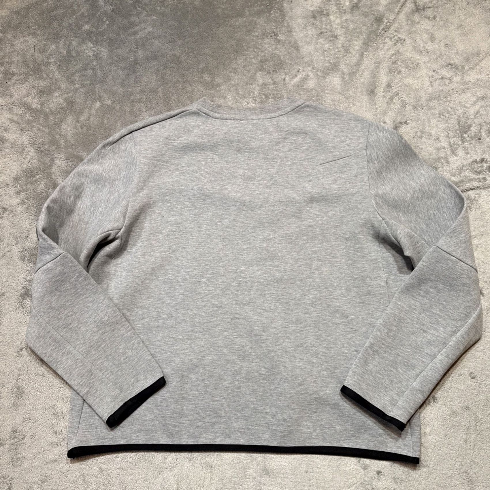 Nike Nike Tech Fleece Crew Neck Sweatshirt Men's XL Gray Pullover Zipper CU4505-063 Size US XL / EU 56 / 4 - 7 Thumbnail