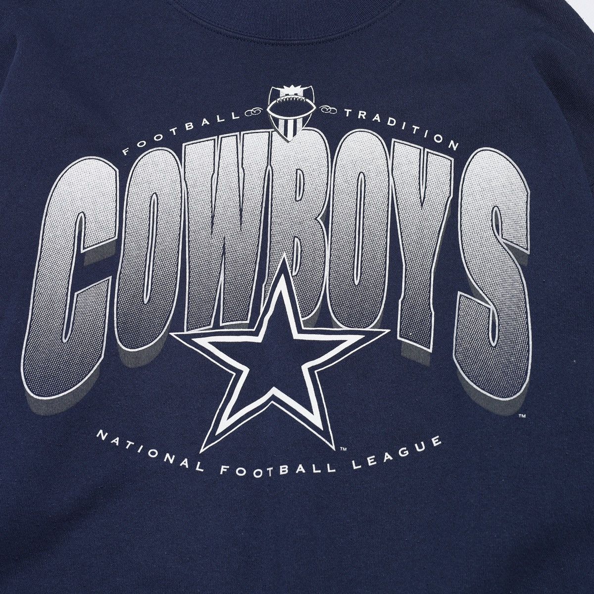 Hanes Vintage NFL Cowboys Sweatshirt Size US XL / EU 56 / 4 - 4 Thumbnail