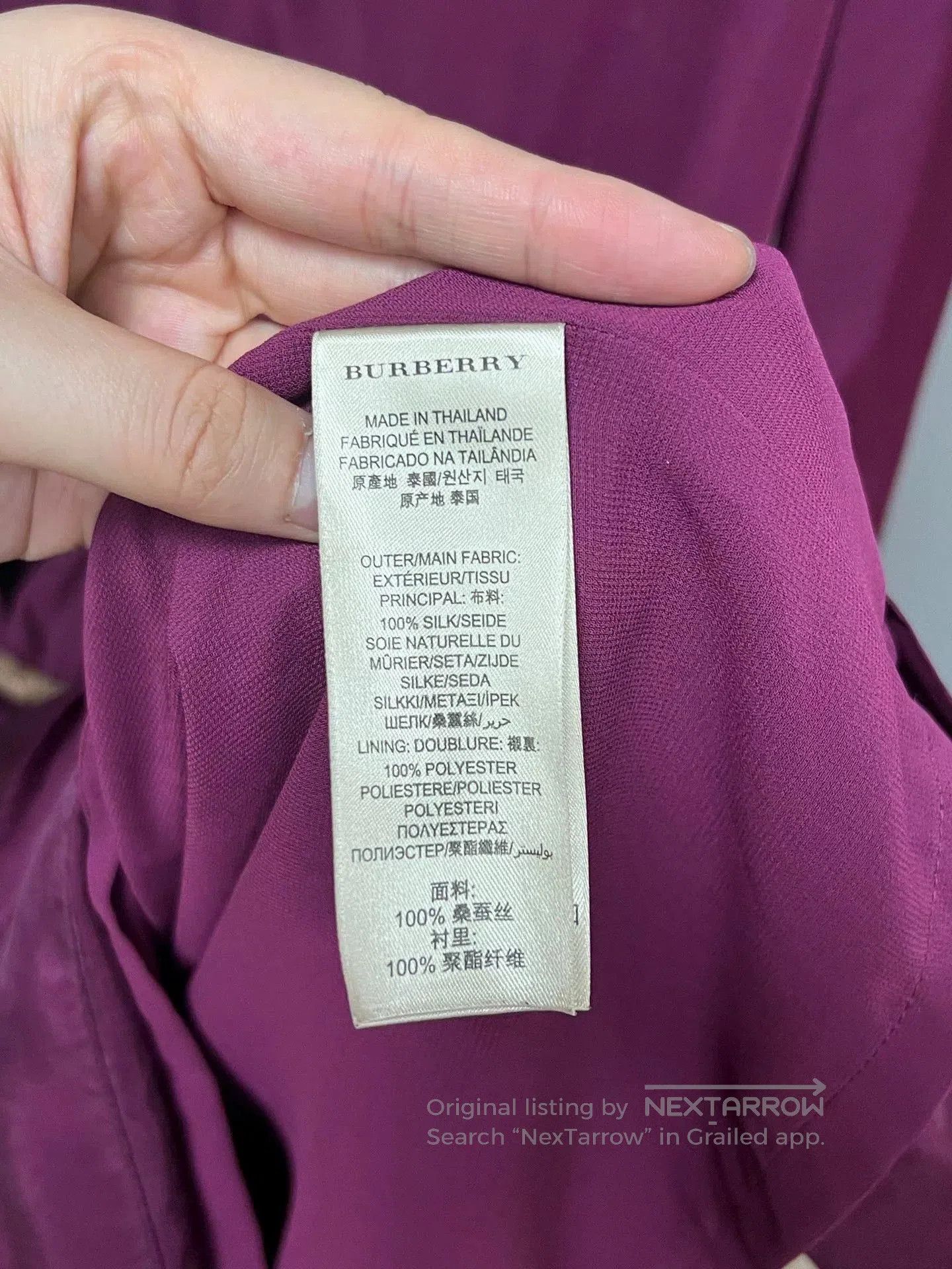 Other Burberry Belted Dress. Size ONE SIZE - 4 Thumbnail