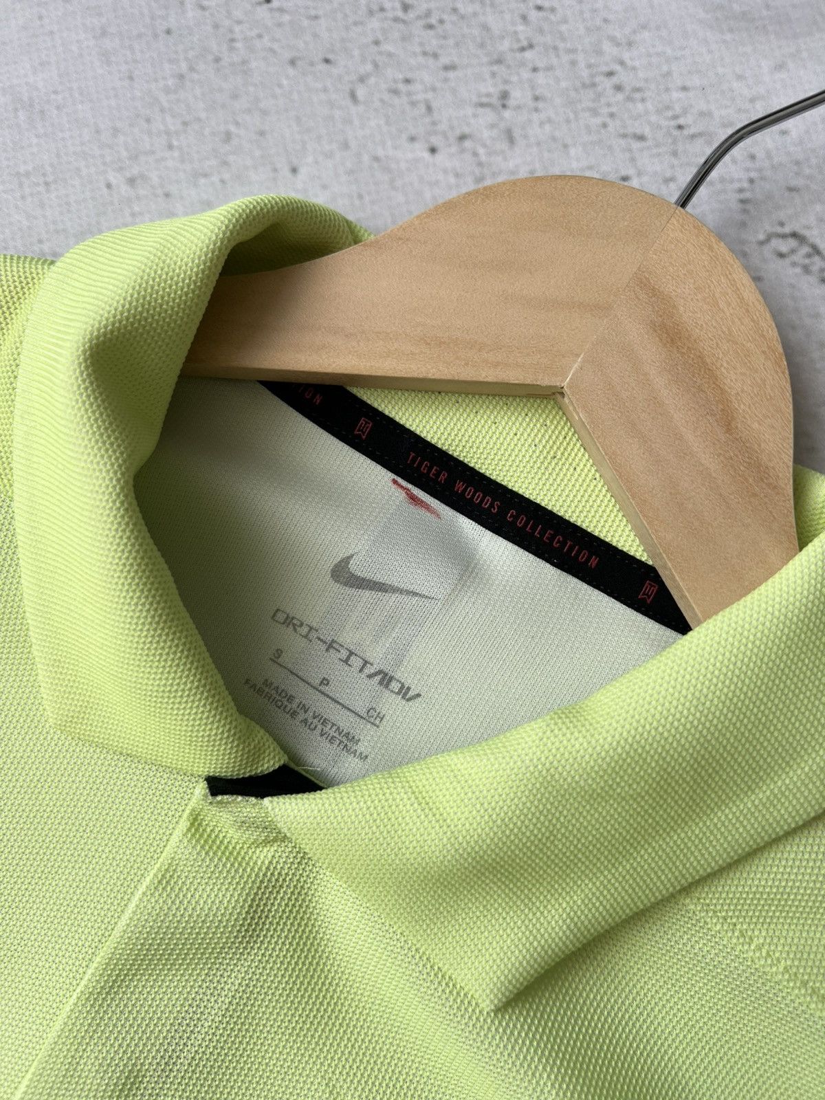 Nike Nike Tiger Woods Dri-Fit ADV Polo Shirt Lime Green Size S Size US S / EU 44-46 / 1 - 6 Thumbnail