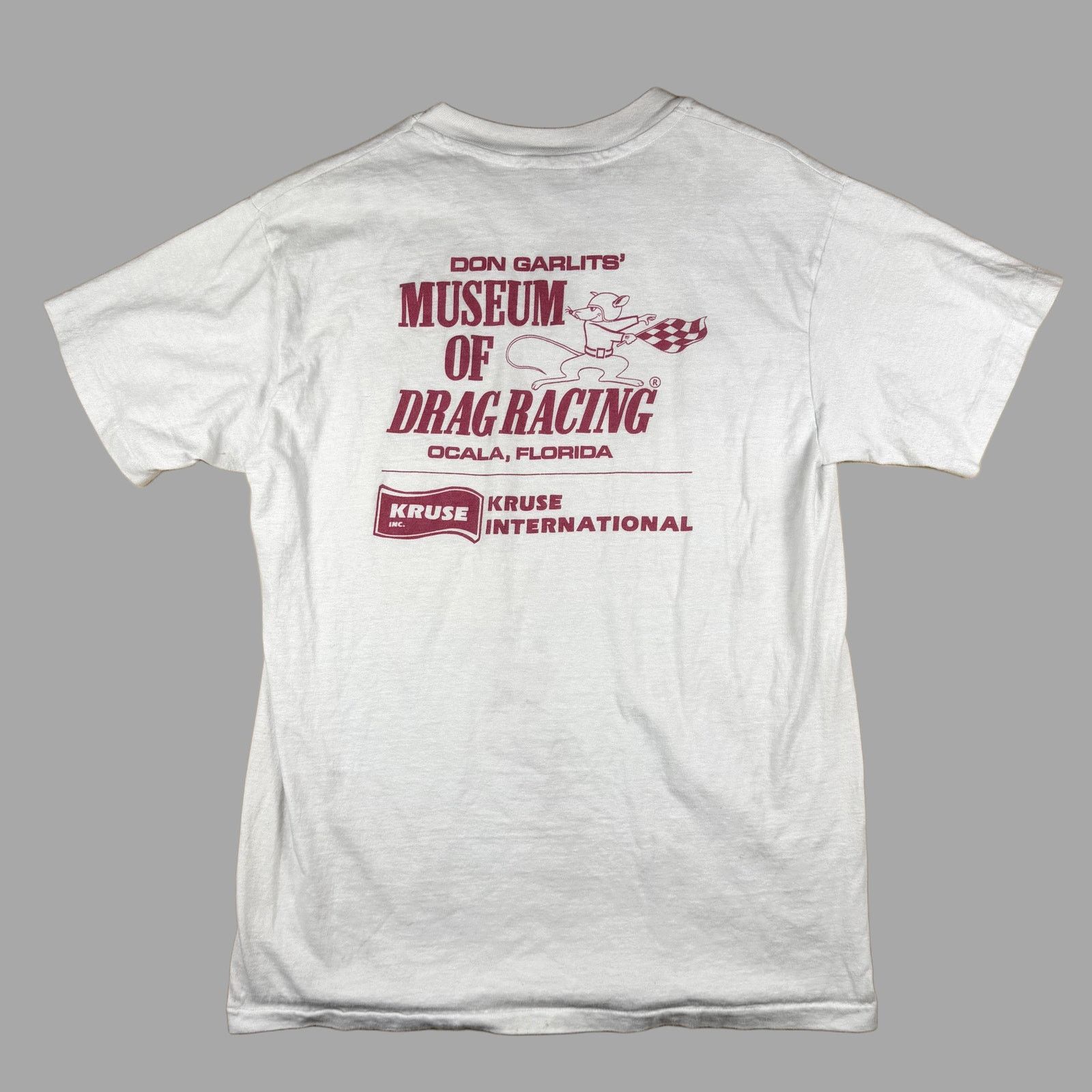 Vintage Vintage single-stitch Ocala '92 Drag Racing Tee M Size US M / EU 48-50 / 2 - 2 Thumbnail