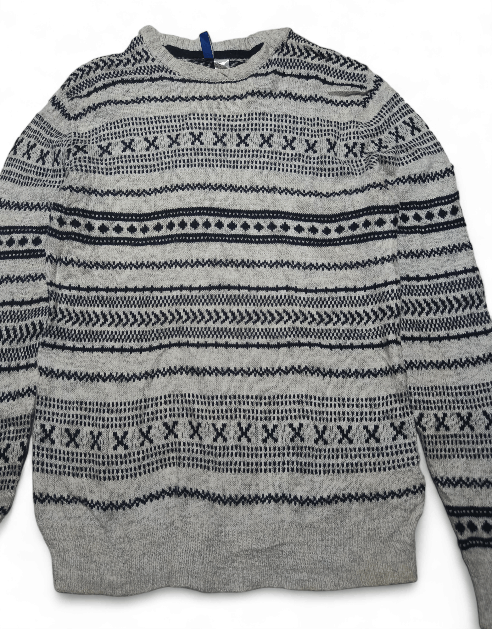H&M Vintage H&M Ethnic Motifs Pattern Knit Sweater Size US M / EU 48-50 / 2 - 2 Thumbnail