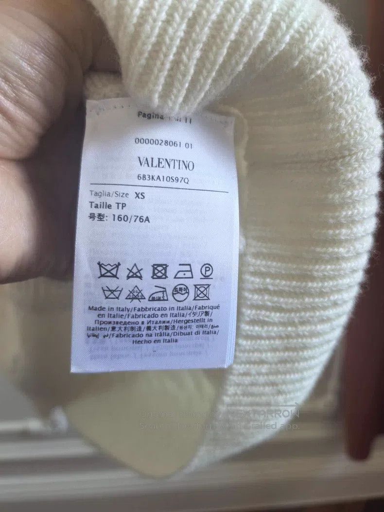 Valentino Valentino Cream white knitted vest Size XS / US 0-2 / IT 36-38 - 4 Thumbnail