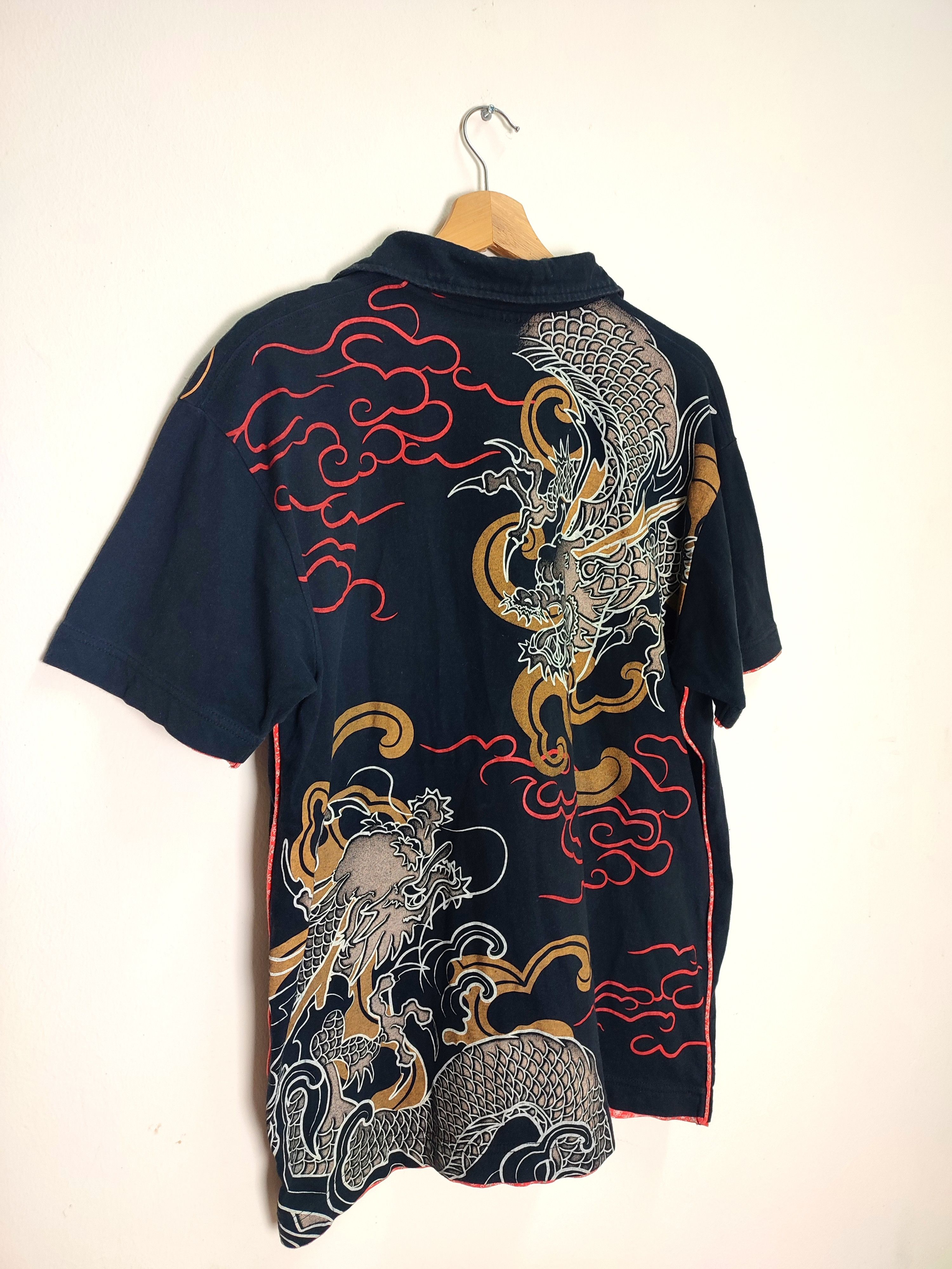Japanese Brand Sukajan Dragon By Space Opera Shirts Size US L / EU 52-54 / 3 - 1 Thumbnail