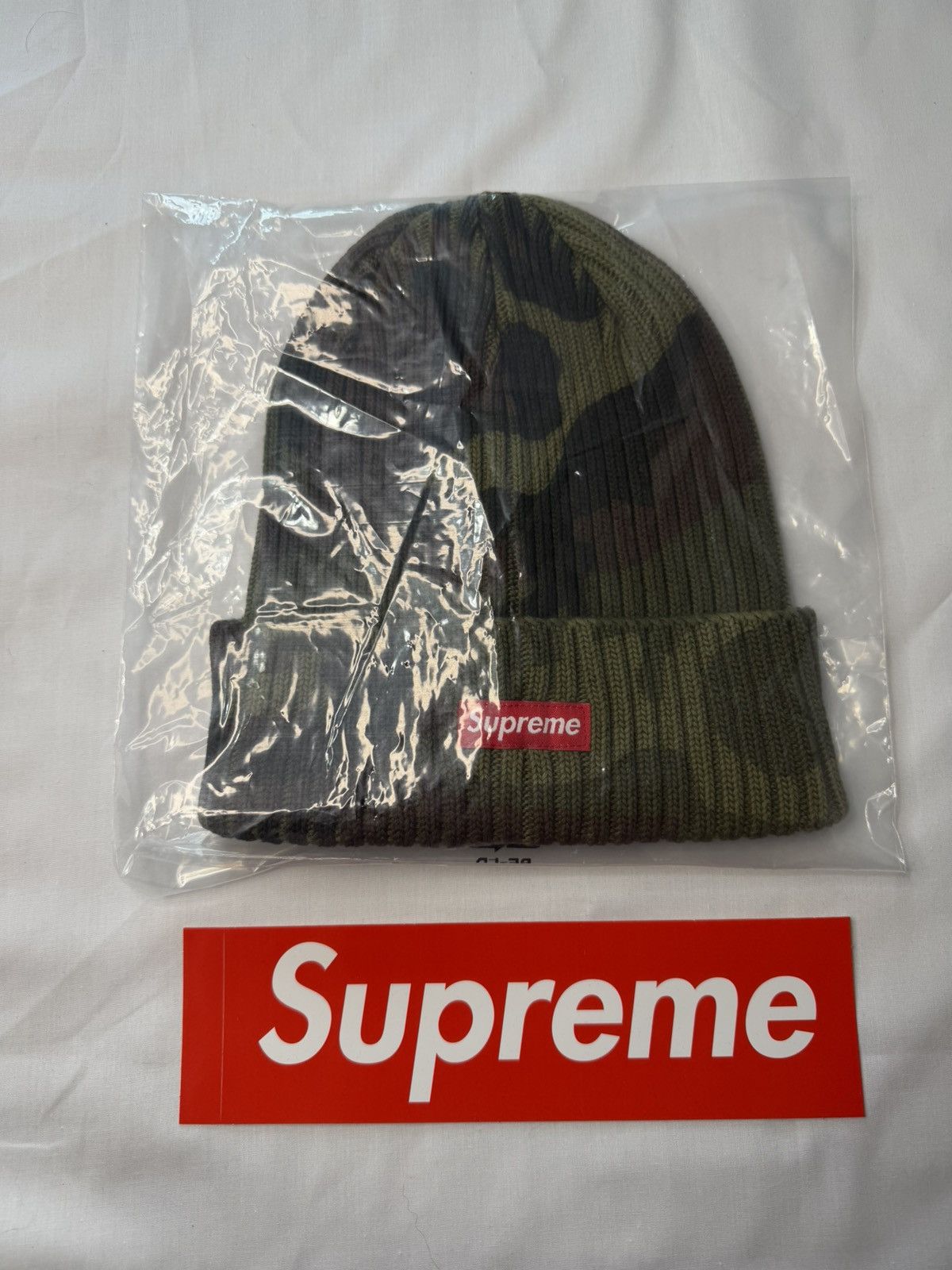 Supreme Overdyed Beanie SS26 Woodland Camo Brand New Size ONE SIZE - 1 Thumbnail