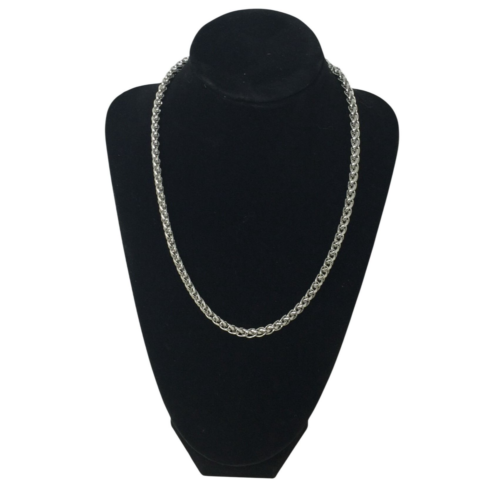 Other Unisex Silver Tone Chain Necklace Size ONE SIZE - 1 Thumbnail