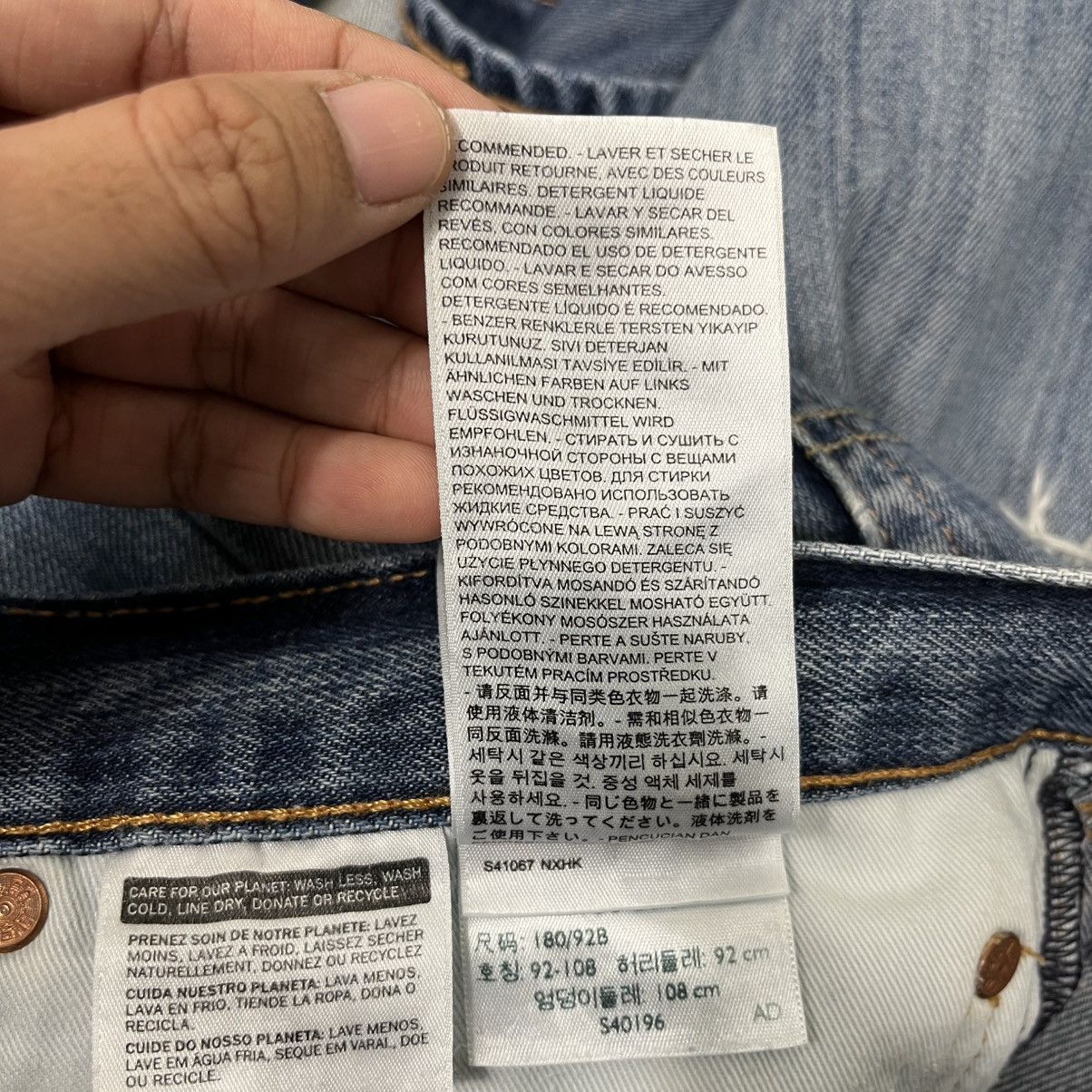 Levi's Vintage Y2k Levis Distressed Denim Jeans Size US 36 / EU 52 - 24 Thumbnail