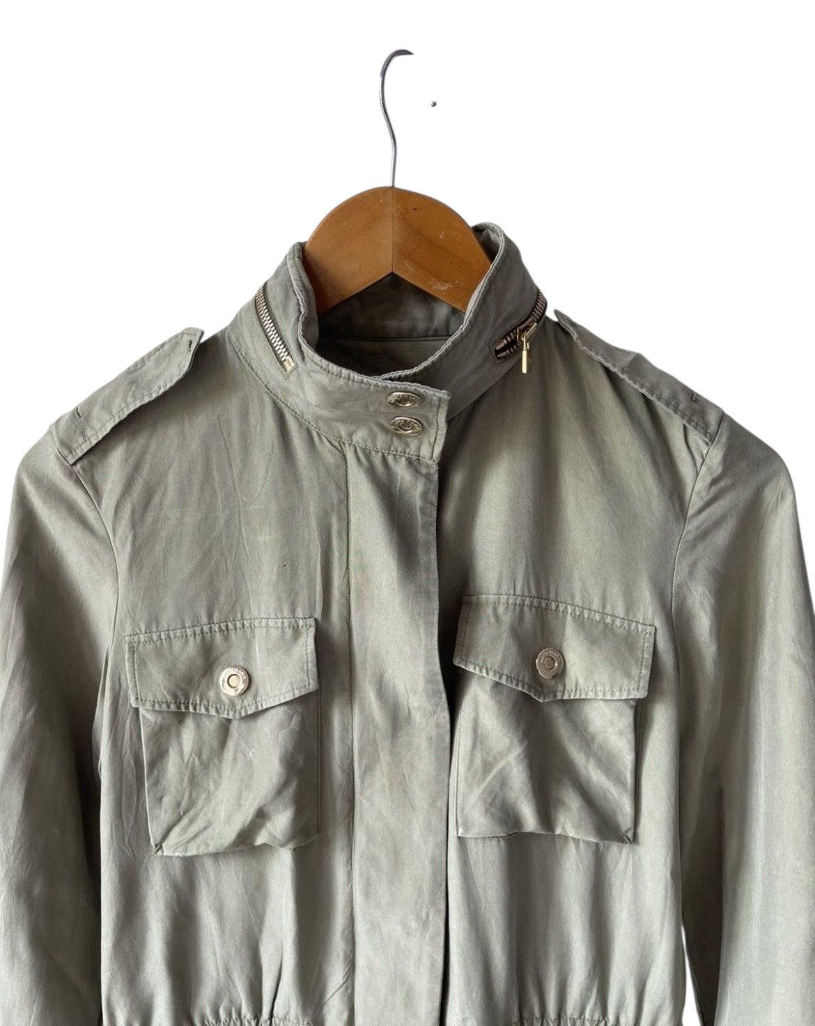 Loro Piana Loro Piana Jacket Green Army Size S / US 4 / IT 40 - 5 Thumbnail