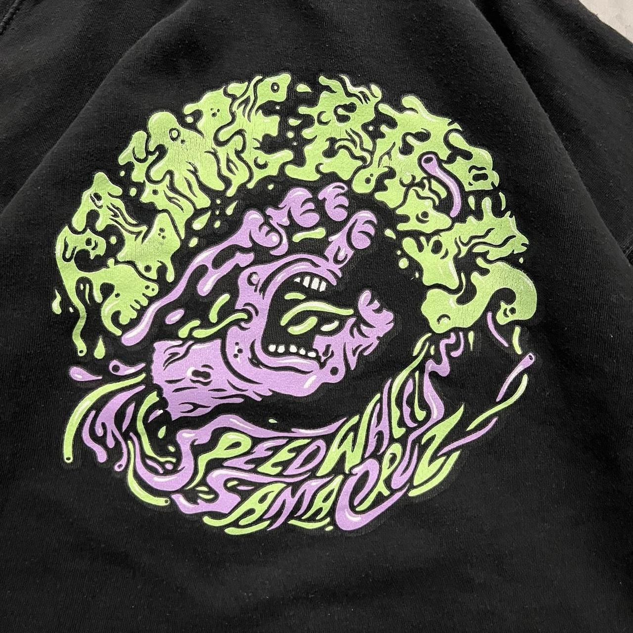 Vintage Crazy Vintage Y2K/2000s Skater Essential Slime Balls Santa Cruz Hoodie! Size US S / EU 44-46 / 1 - 4 Thumbnail
