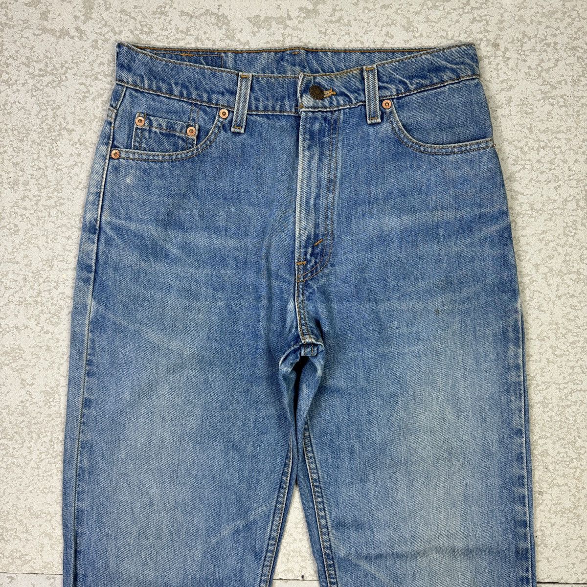 Levi's × Vintage 1996 Vintage Levis 510 Blue Jeans Cat Patch Jeans- sf1 Size US 29 - 4 Thumbnail