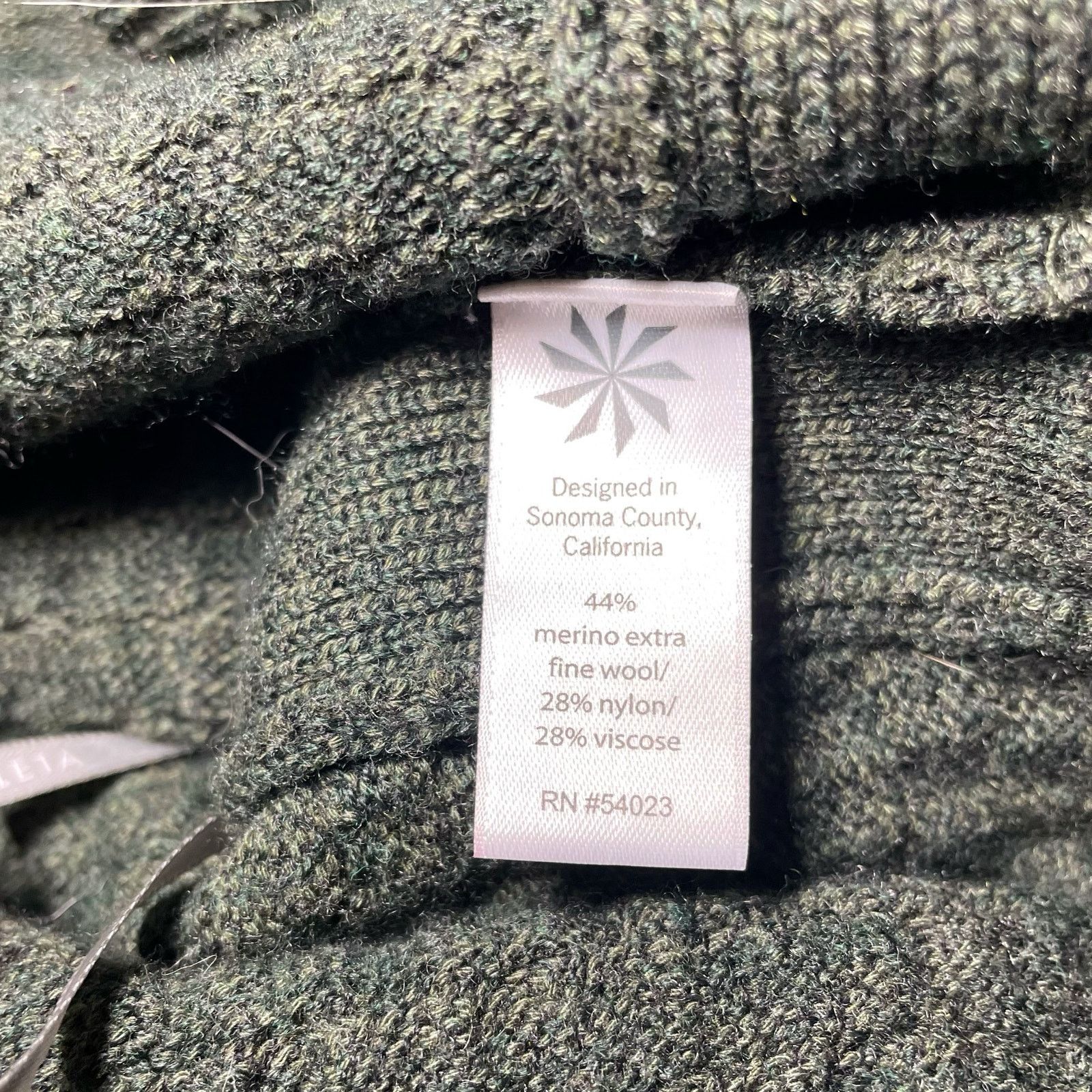 Athleta Athleta Merino Honeycomb Knit Tunic Sweater Moss Green Small Size S / US 4 / IT 40 - 5 Thumbnail