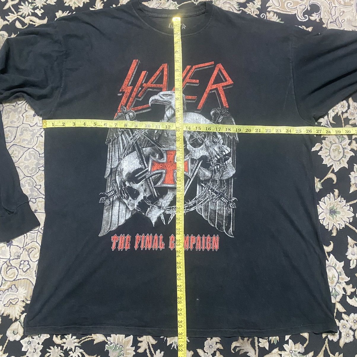 Band Tees SLAYER The Final World Tour 2018 Merch Size US XL / EU 56 / 4 - 10 Thumbnail