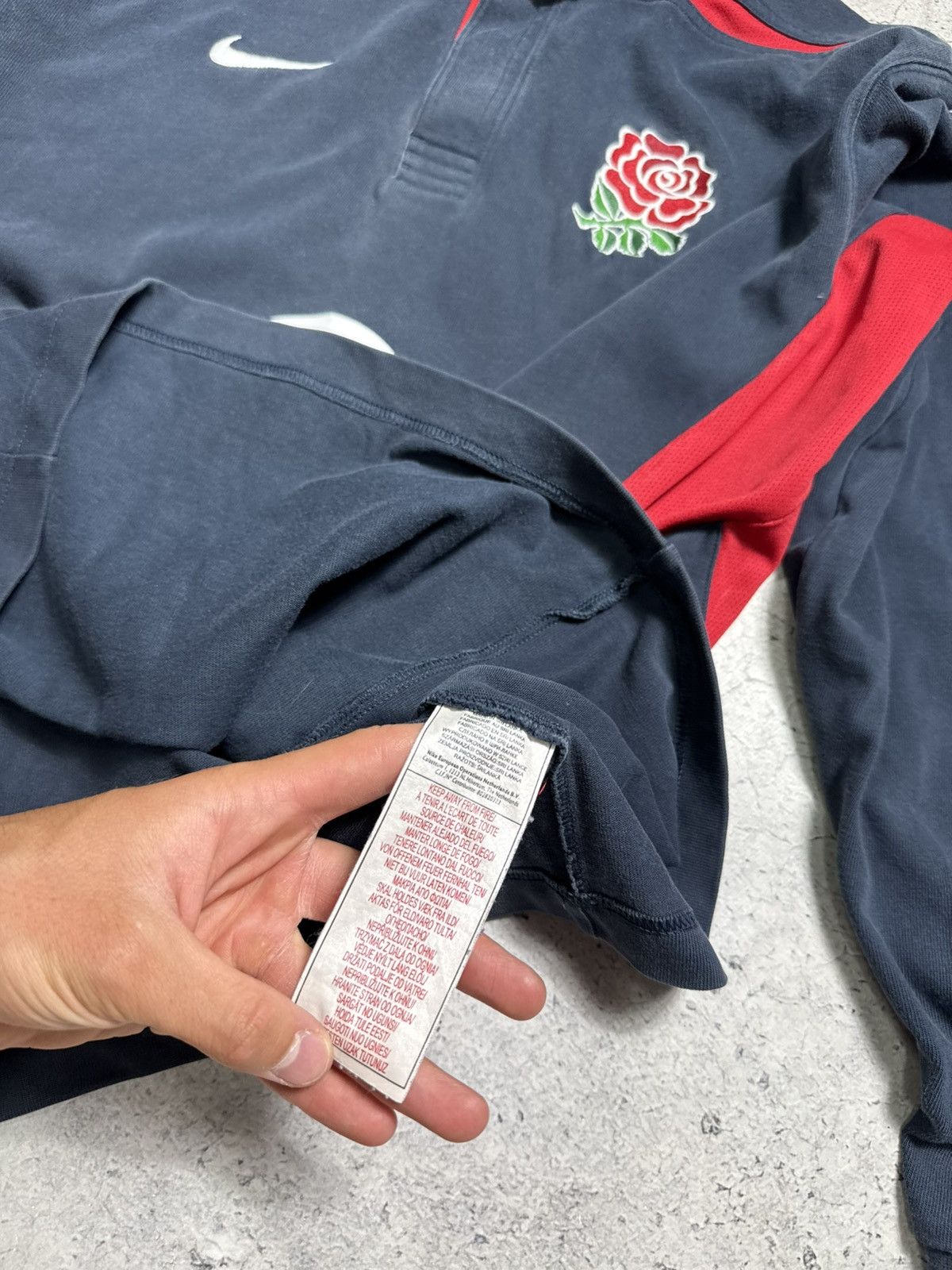 Nike Nike England Rugby League Sweatshirt Jersey Vintage O2 Size US XL / EU 56 / 4 - 11 Thumbnail