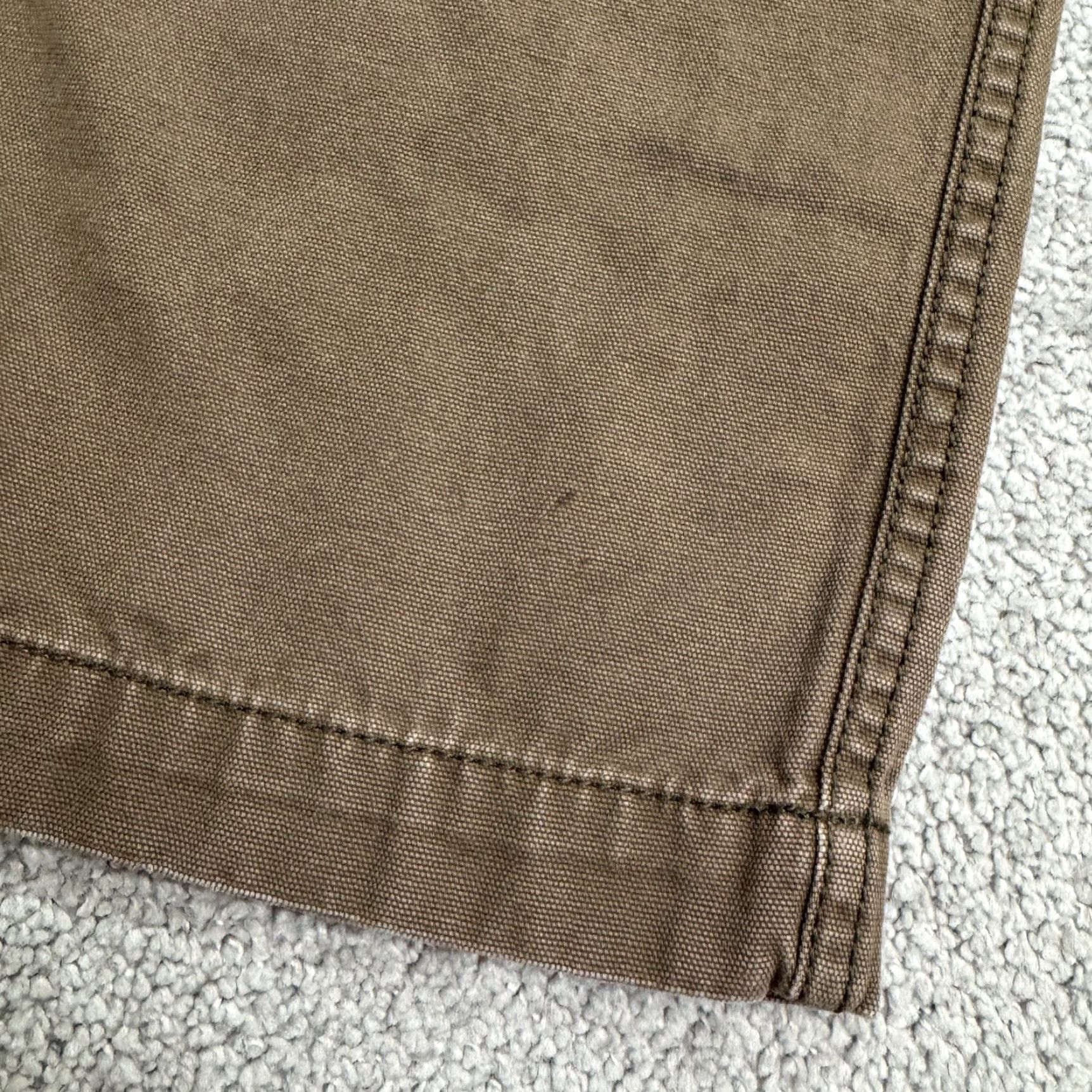 Dockers DOCKERS Pants Adult 42 Brown Canvas Carpenter Workwear 5-Pocket Straight Mens Size US 42 / EU 58 - 6 Thumbnail