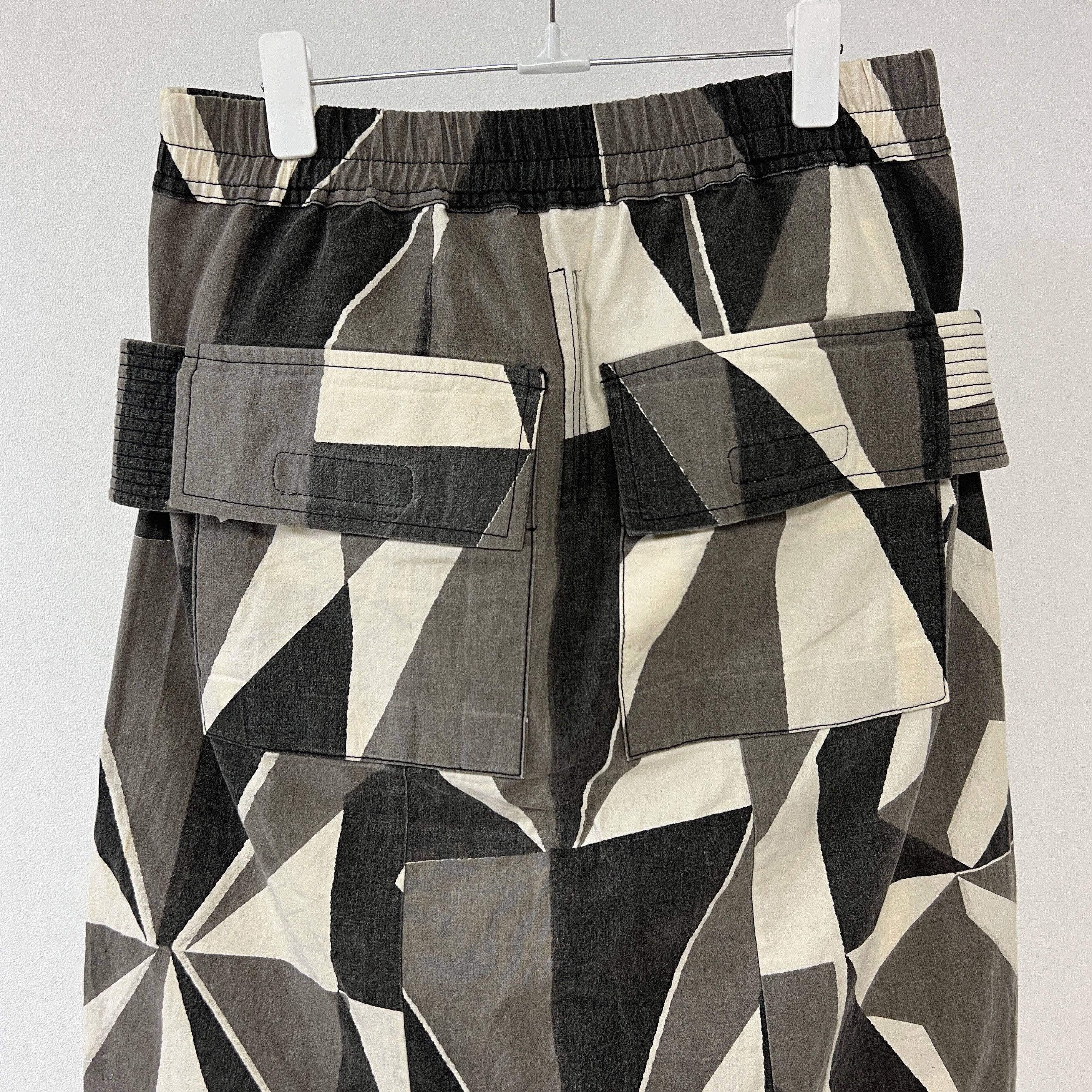 Rick Owens Rick Owens SS13 DRKSHDW Cargo Pod Shorts Geometric Camo Size US 30 / EU 46 - 5 Thumbnail