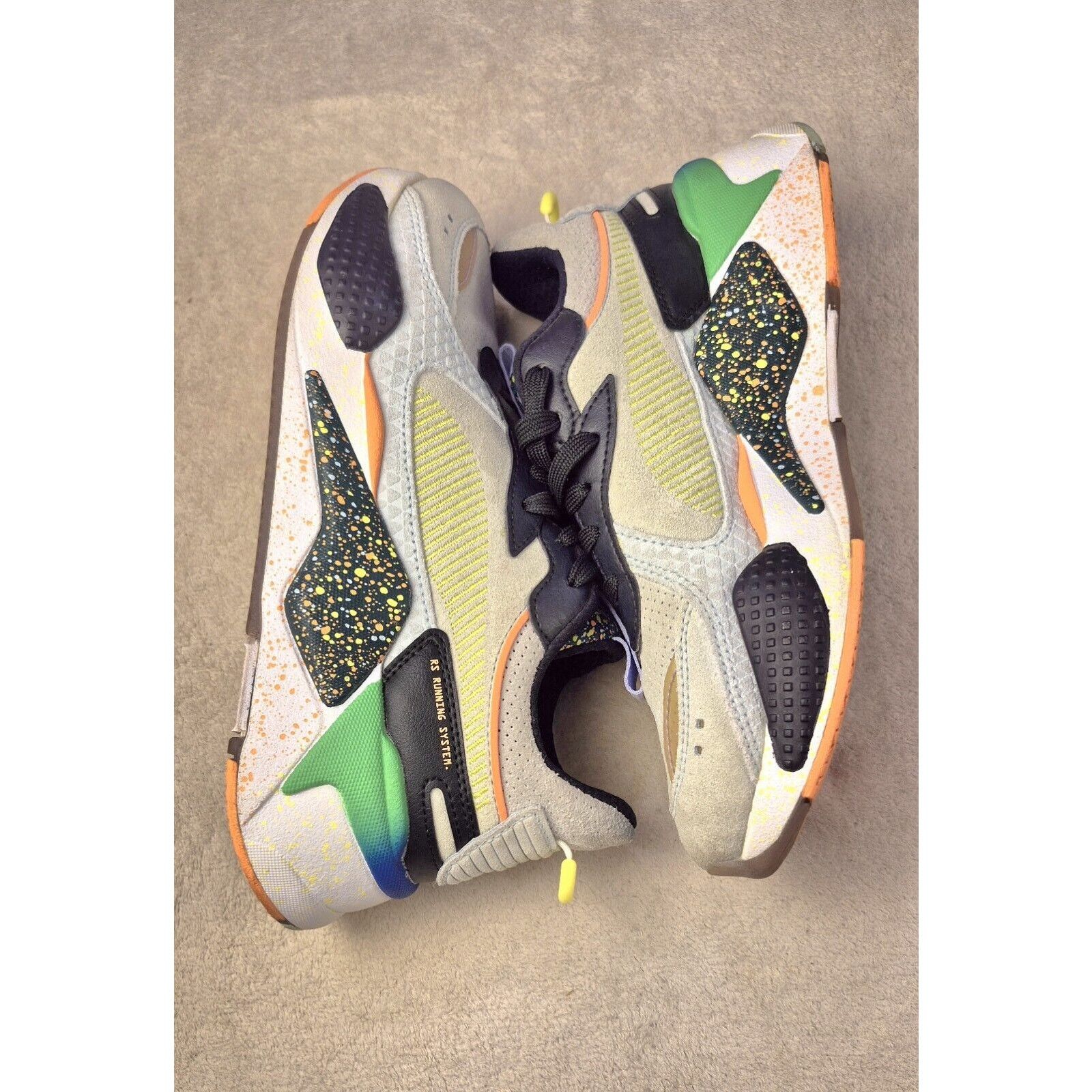 Puma Puma RS-X Running System Sneakers 6.5C Multicolor Suede Shoe Size US 6 / EU 39 - 9 Thumbnail