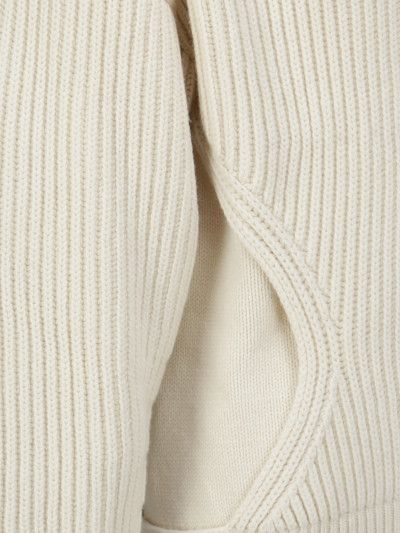 Alexander McQueen o1y1024 Cardigan In Ivory Size US L / EU 52-54 / 3 - 4 Thumbnail