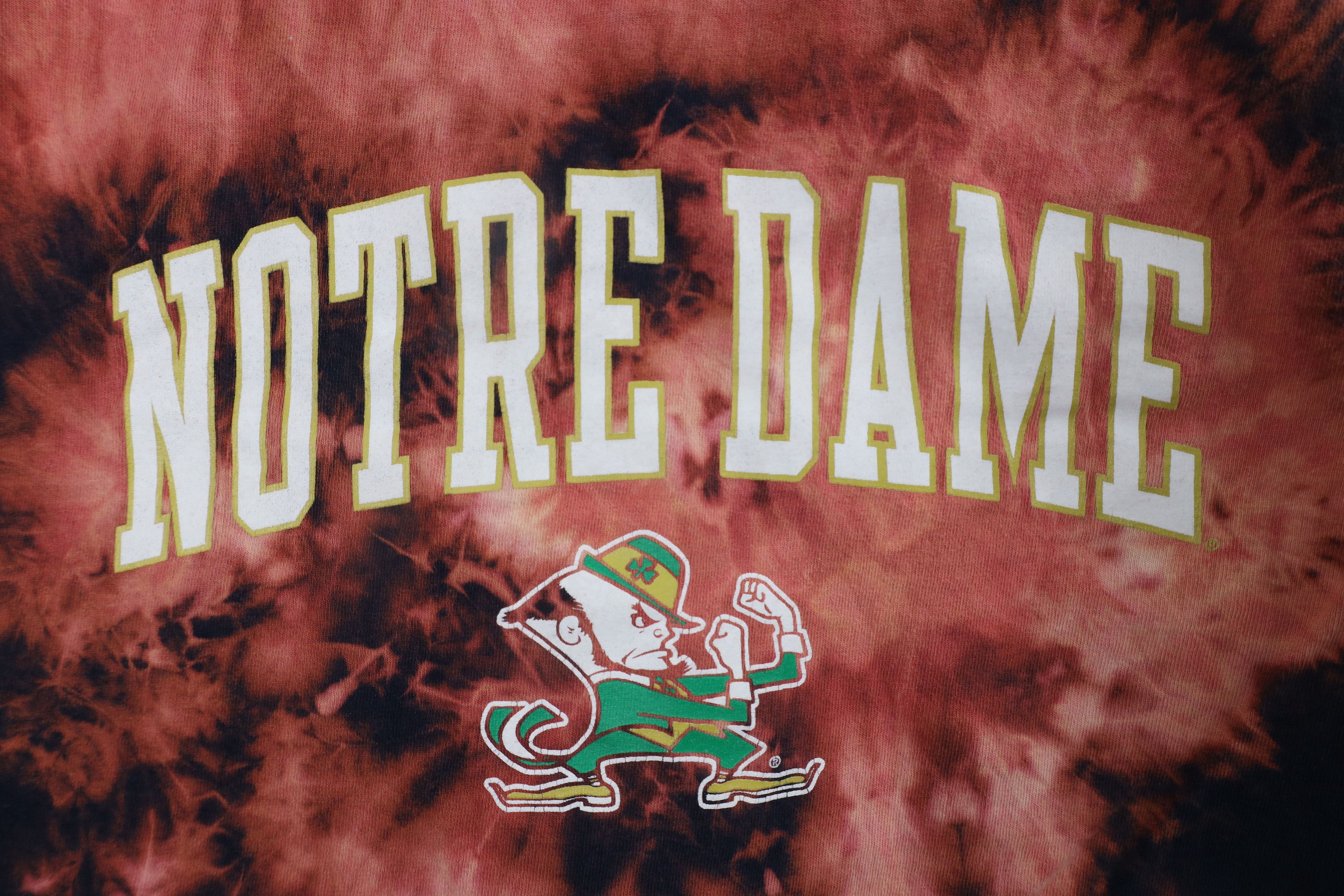 Champion × Vintage Vintage Champion Acid Wash Notre Dame University T-Shirt Size US M / EU 48-50 / 2 - 5 Thumbnail