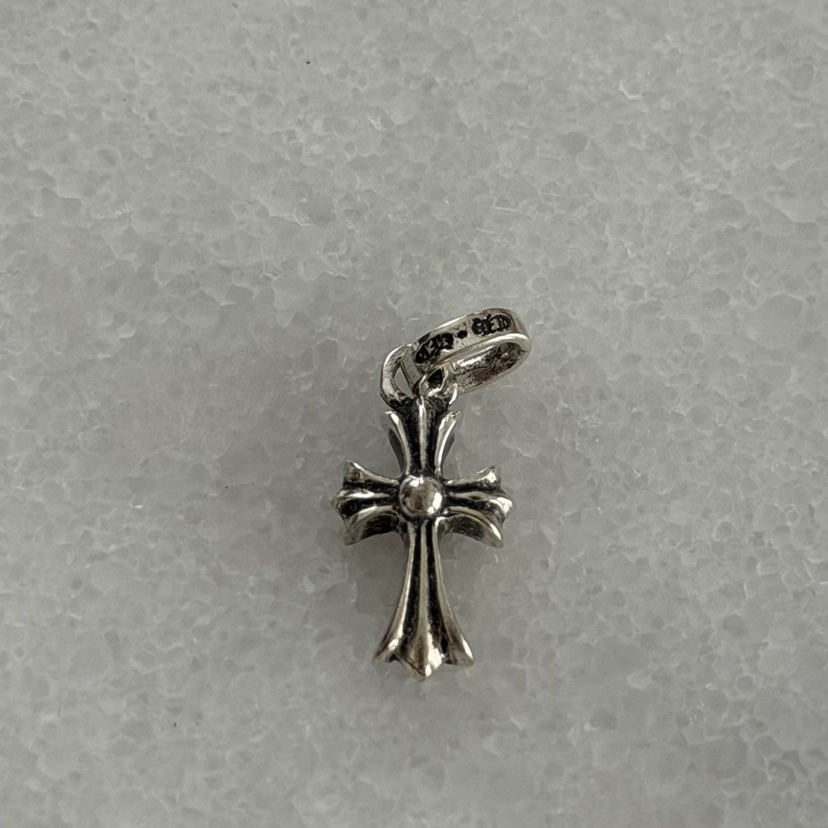 Chrome Hearts CHROME HEARTS SILVER BABY FAT PAVE DIAMOND PENDANT CHARM Size ONE SIZE - 2 Thumbnail