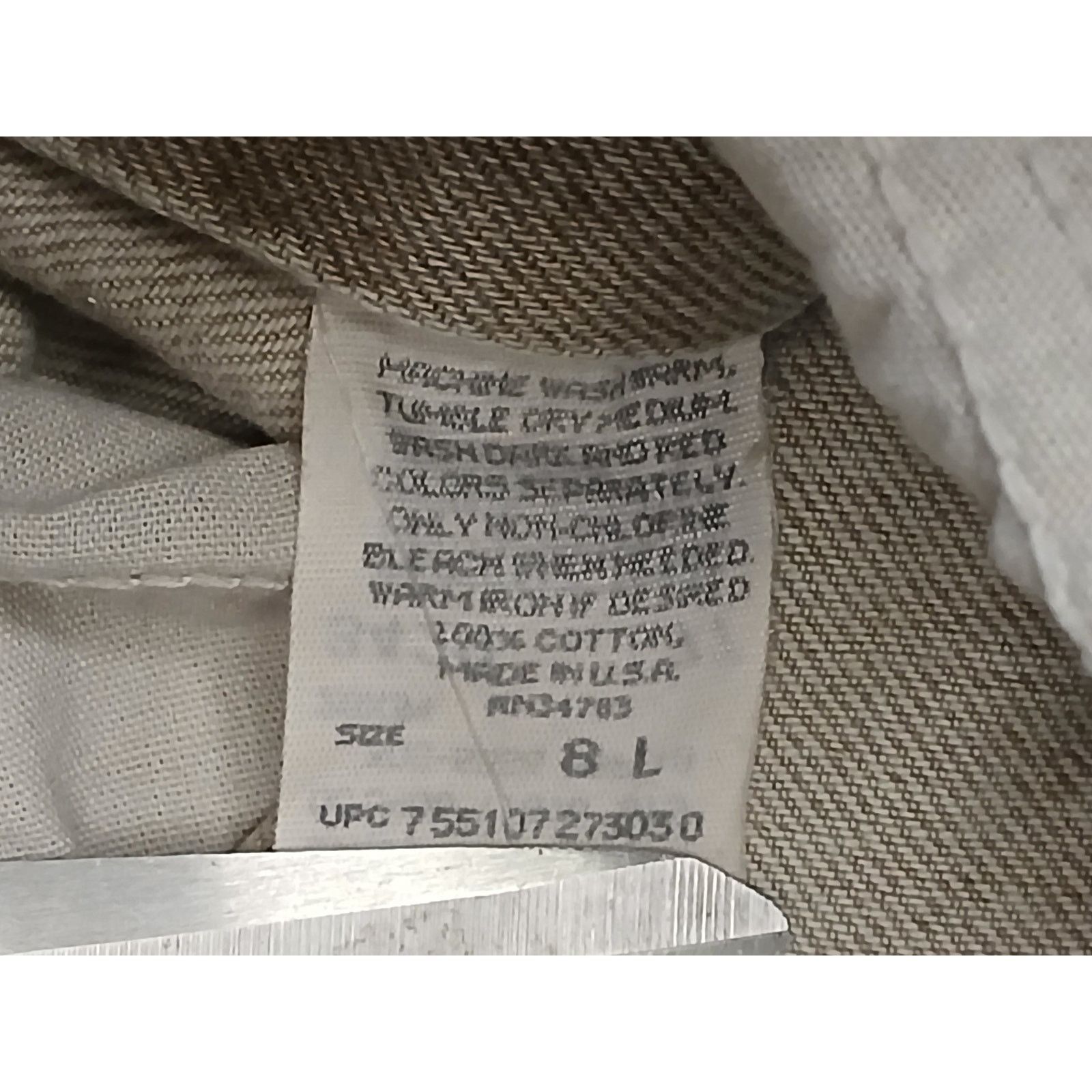 Lee Lee (8L) Vintage High Rise Straight Tan Denim Jeans Size 30" / US 8 / IT 44 - 9 Thumbnail
