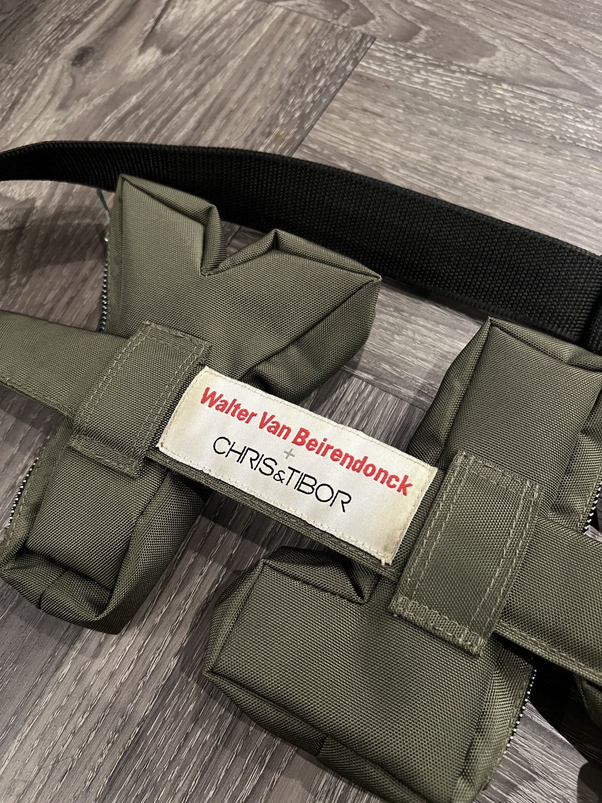 Walter Van Beirendonck AW10 Walter Van Beirendonck x Chris Tibor Fly Belt Bag Size ONE SIZE - 2 Thumbnail