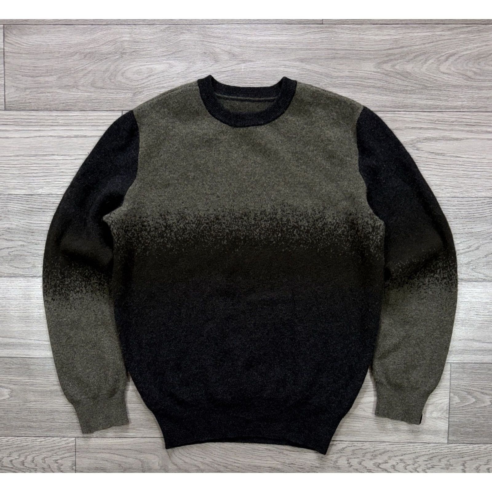 Rag & Bone Rag & Bone Jumper Crew Neck Wool Blend Green Men’s Size Large Sweater Pullover 90% Wool 10% Cashmere Size US L / EU 52-54 / 3 - 2 Thumbnail