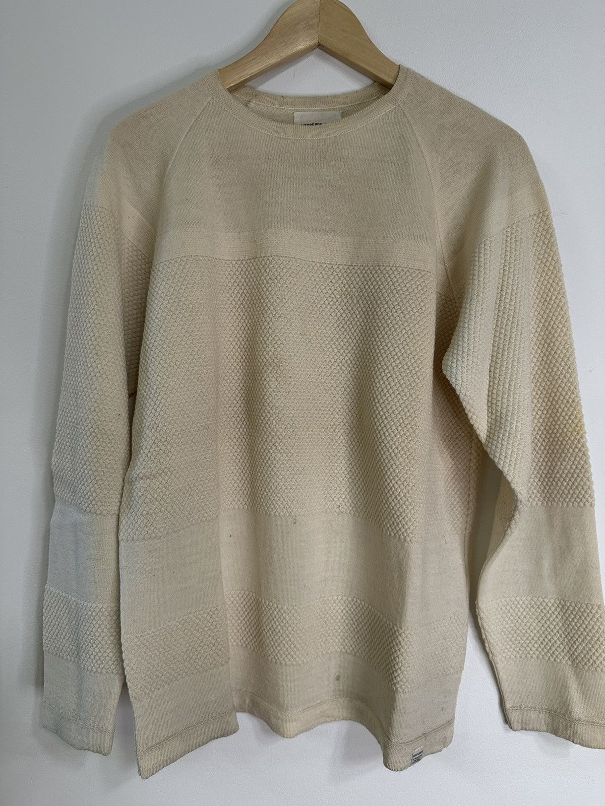 Norse Projects Norse Projects - Light Textured Wool Knit - M Size US M / EU 48-50 / 2 - 1 Thumbnail