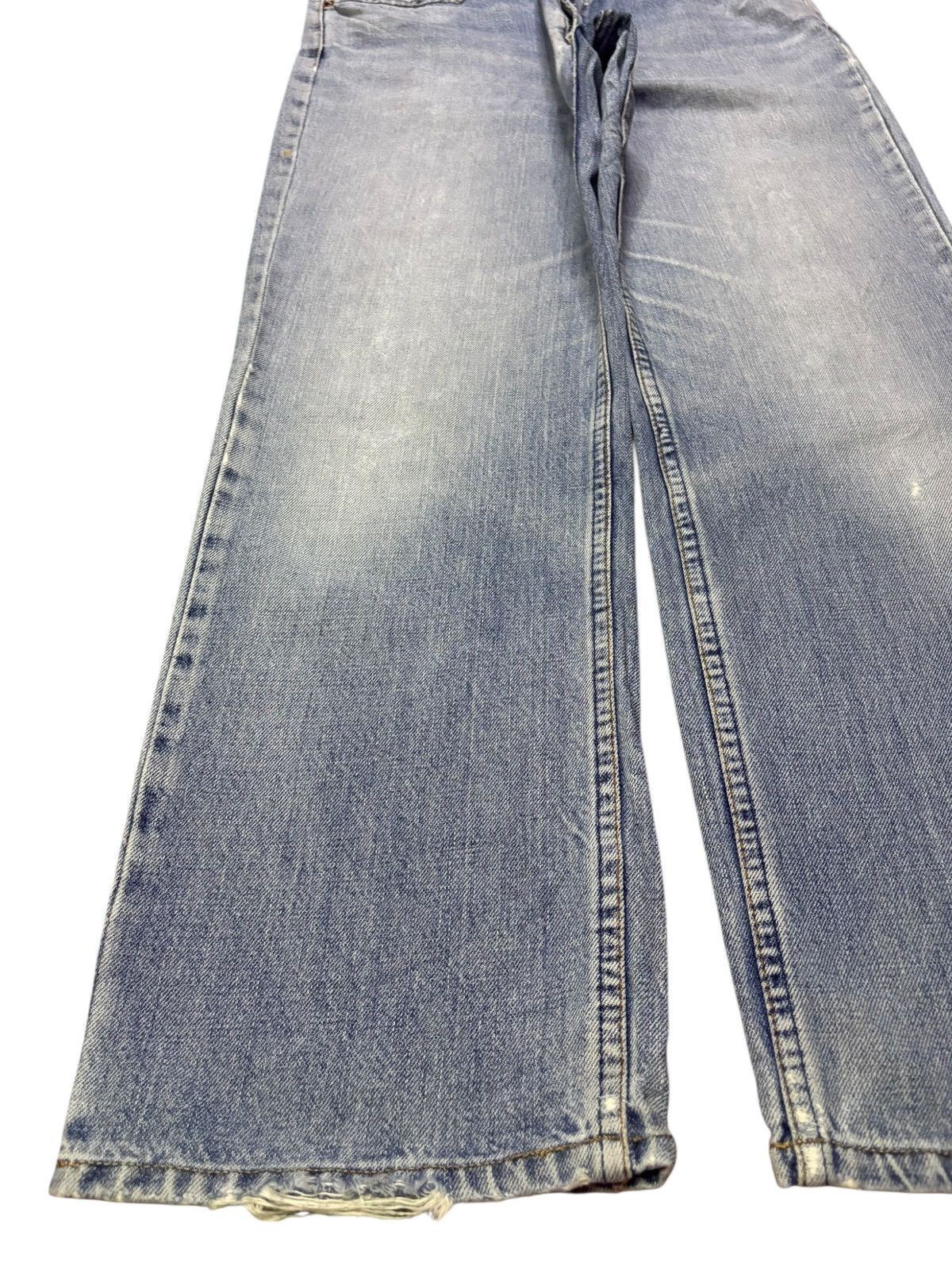Levi's Vintage 90s Levis 503 Faded Wash Distressed Loose Jeans Size US 32 / EU 48 - 6 Thumbnail